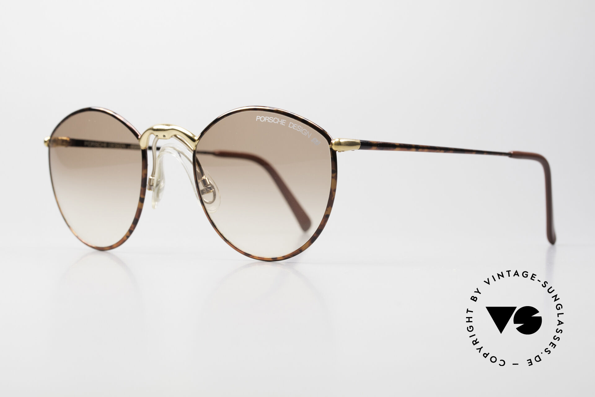 Gold porsche sunglasses sale