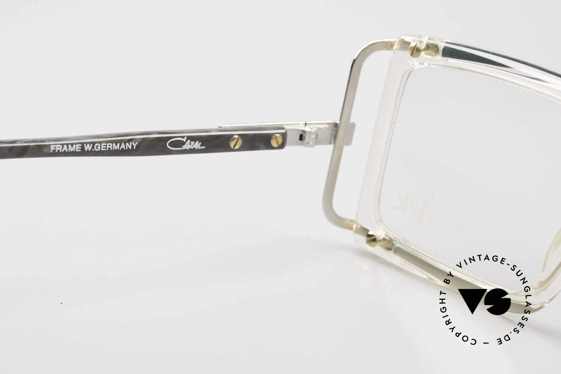 Cazal 638 80 s Hip Hop Eyeglass Frame