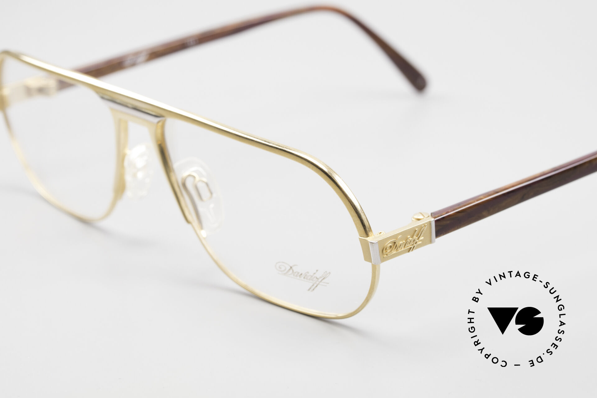 Glasses Davidoff 301 Noble Men's 90's Eyeglasses