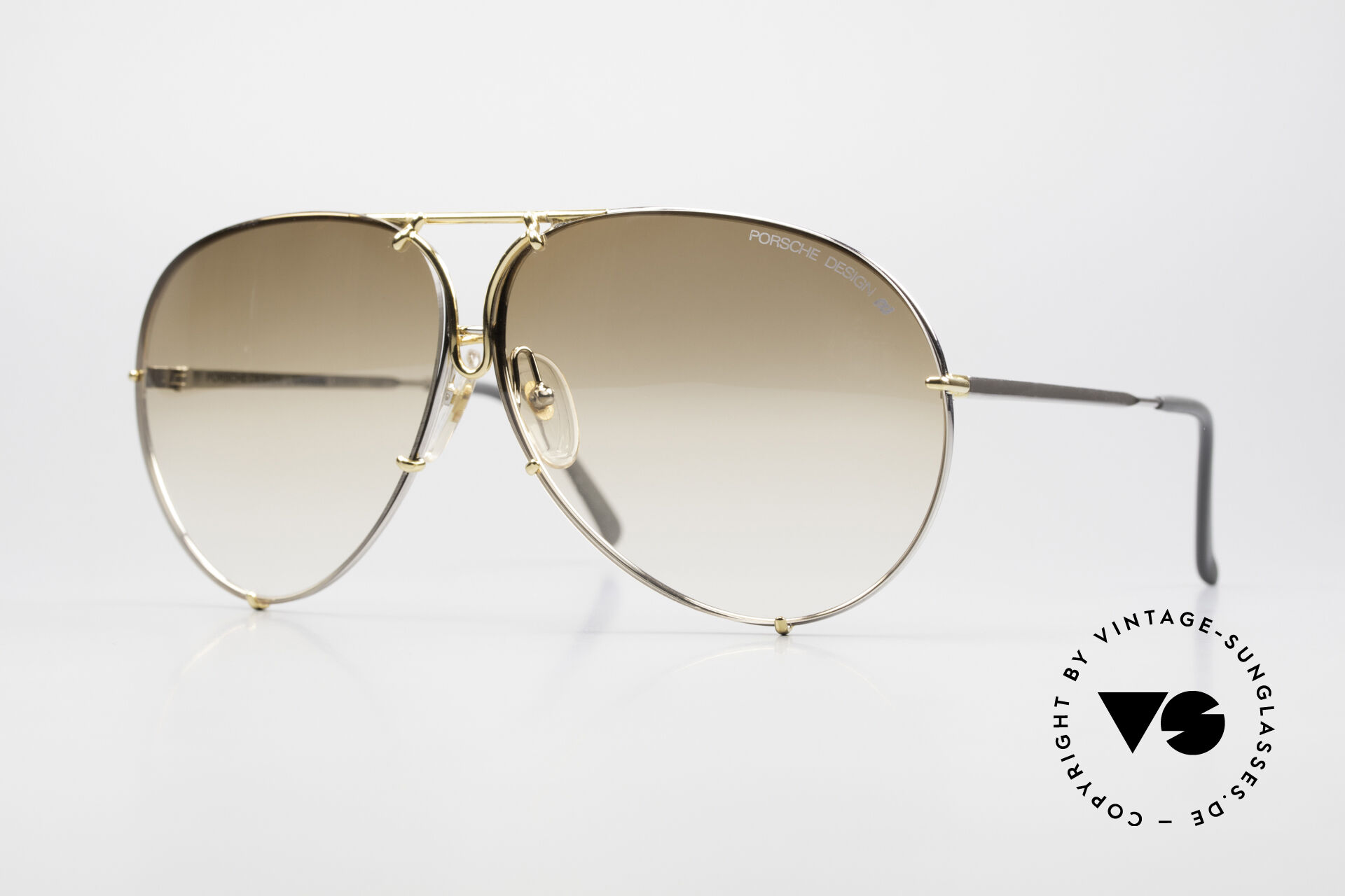 Porsche oversized aviator sunglasses 2025