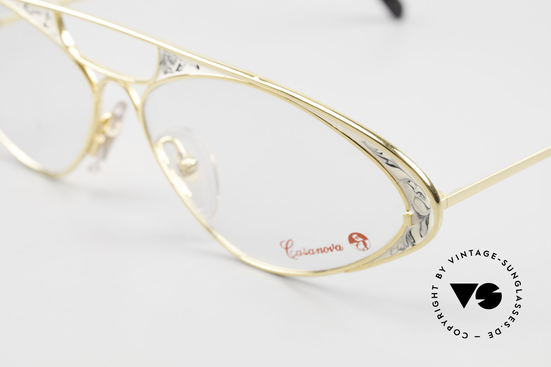 Glasses Casanova LC8 Murano Glass Luxury Frame
