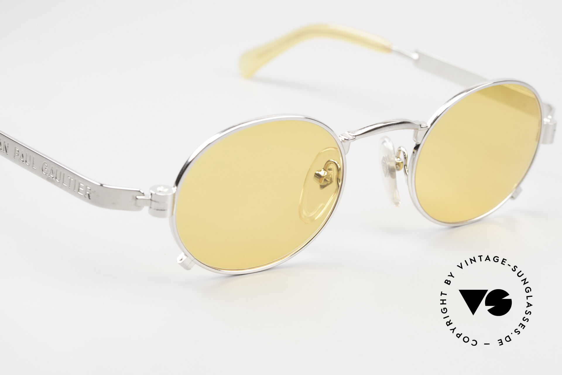 Jean Paul Gaultier 56-1173 Oval Vintage Frame Steampunk