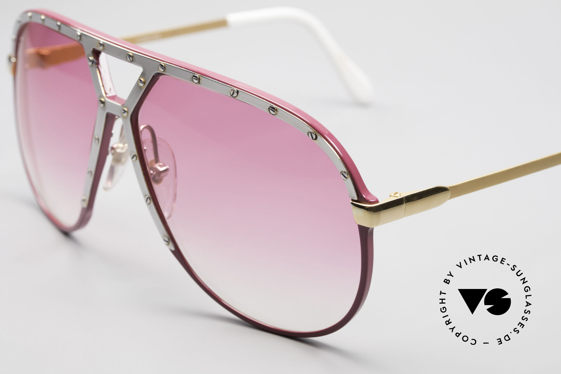 Sunglasses Alpina M1 Gold Silver Pink Gradient display picture 1