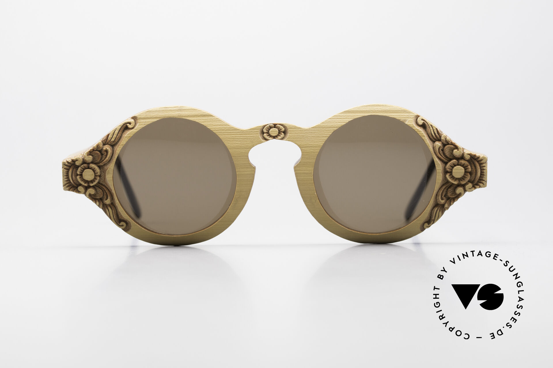 【送料無料（一部地域を除く）】 Lotus Sunglasses Arts Ladies For Shades Wood Art 90 Vivre De 小物