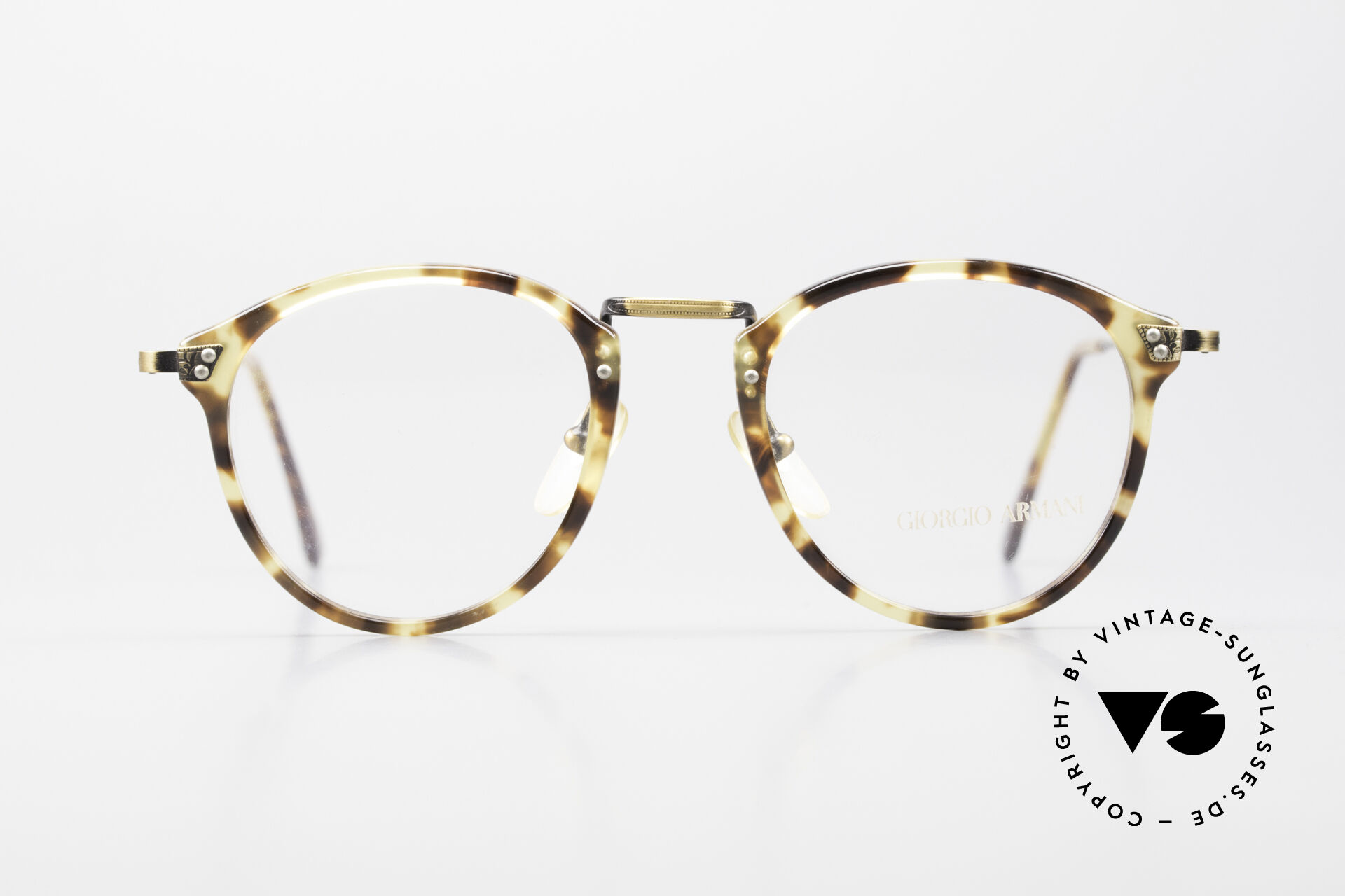 Glasses Giorgio Armani 318 True Vintage 90's Panto Glasses
