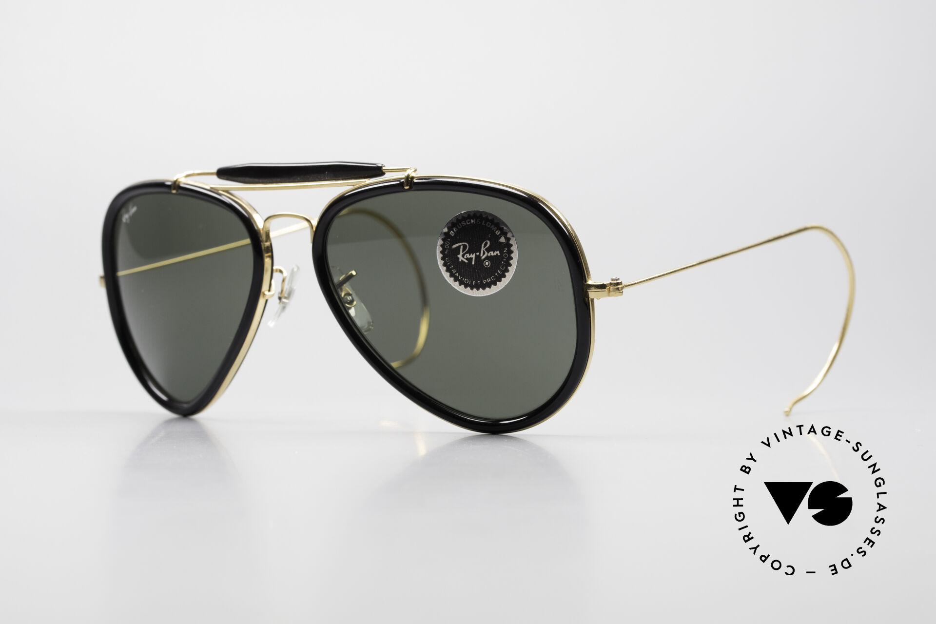 pilfer slidbane serviet Sunglasses Ray Ban Traditionals Outdoorsman B&L USA Aviator Shades 80s