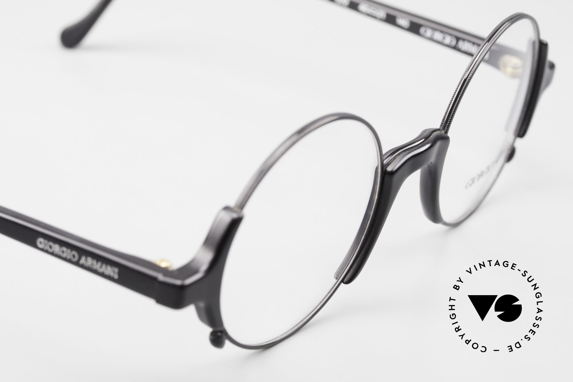 Glasses Giorgio Armani 326 Round 90's Designer Specs