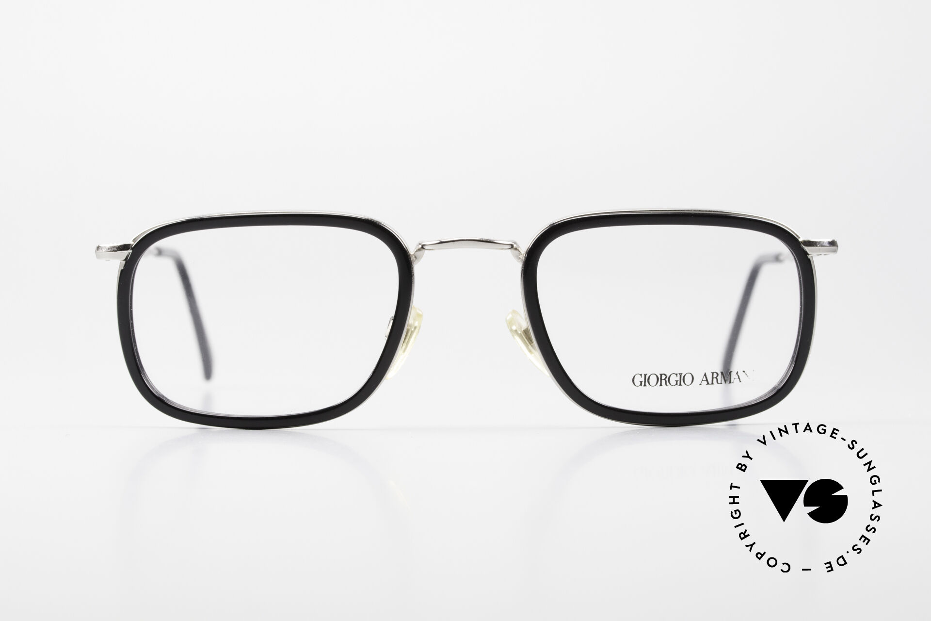 【本物新品保証】 Glasses Giorgio 1991 Glasses Men's Classic 155 Armani メンズウェア