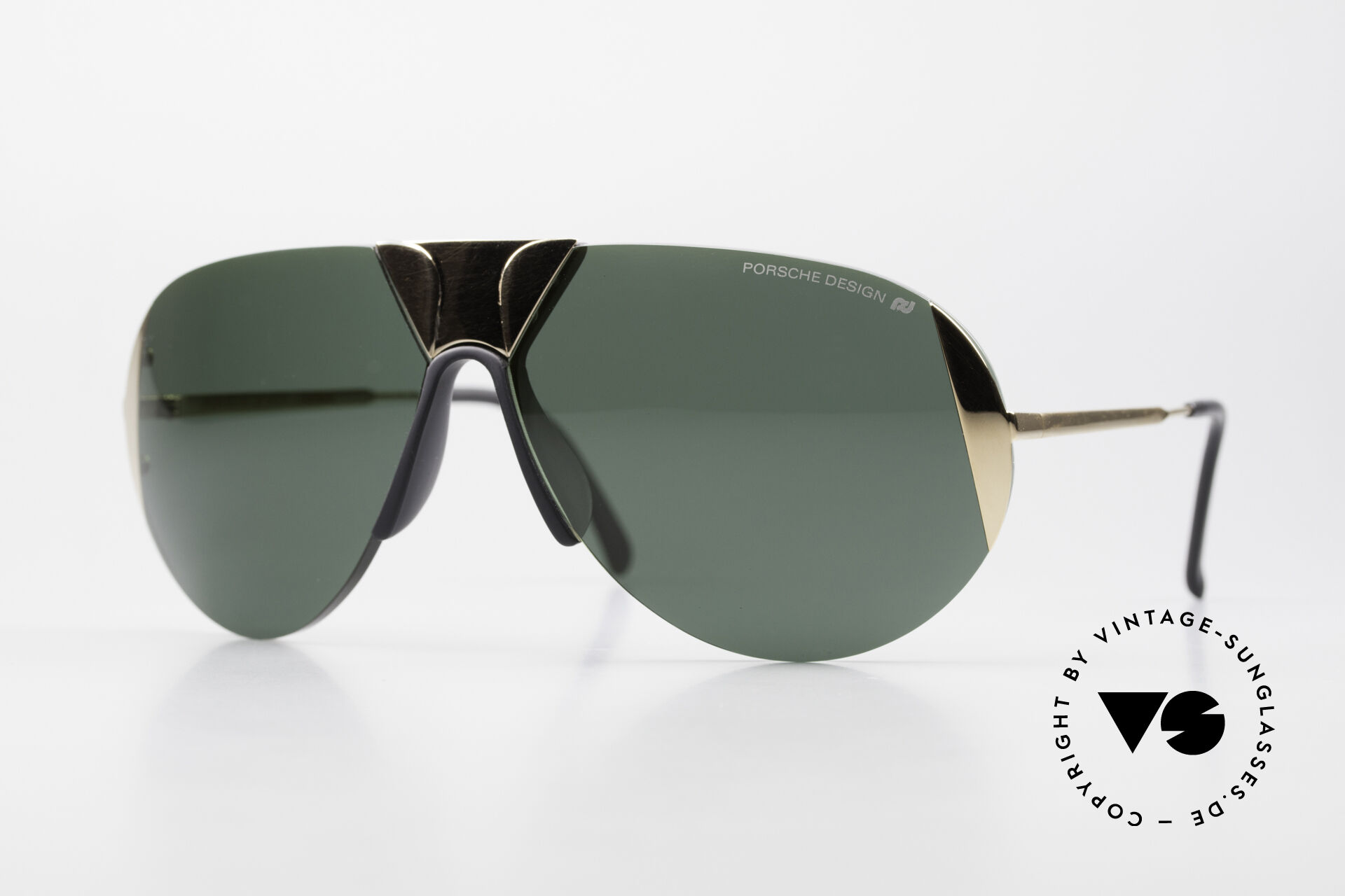 Sunglasses Porsche 5636 Rare 90's Aviator Shades
