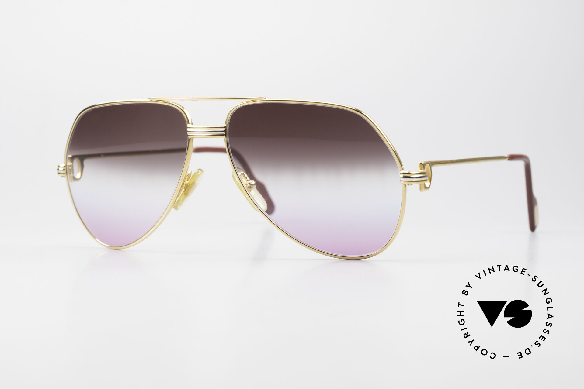 Cartier sunglasses pink deals