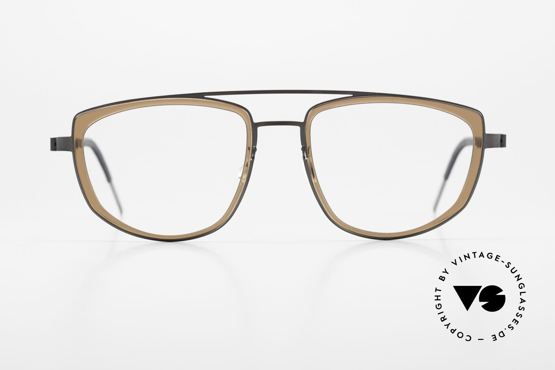 Glasses Lindberg 9735 Strip Titanium Women's Glasses Oversized XL