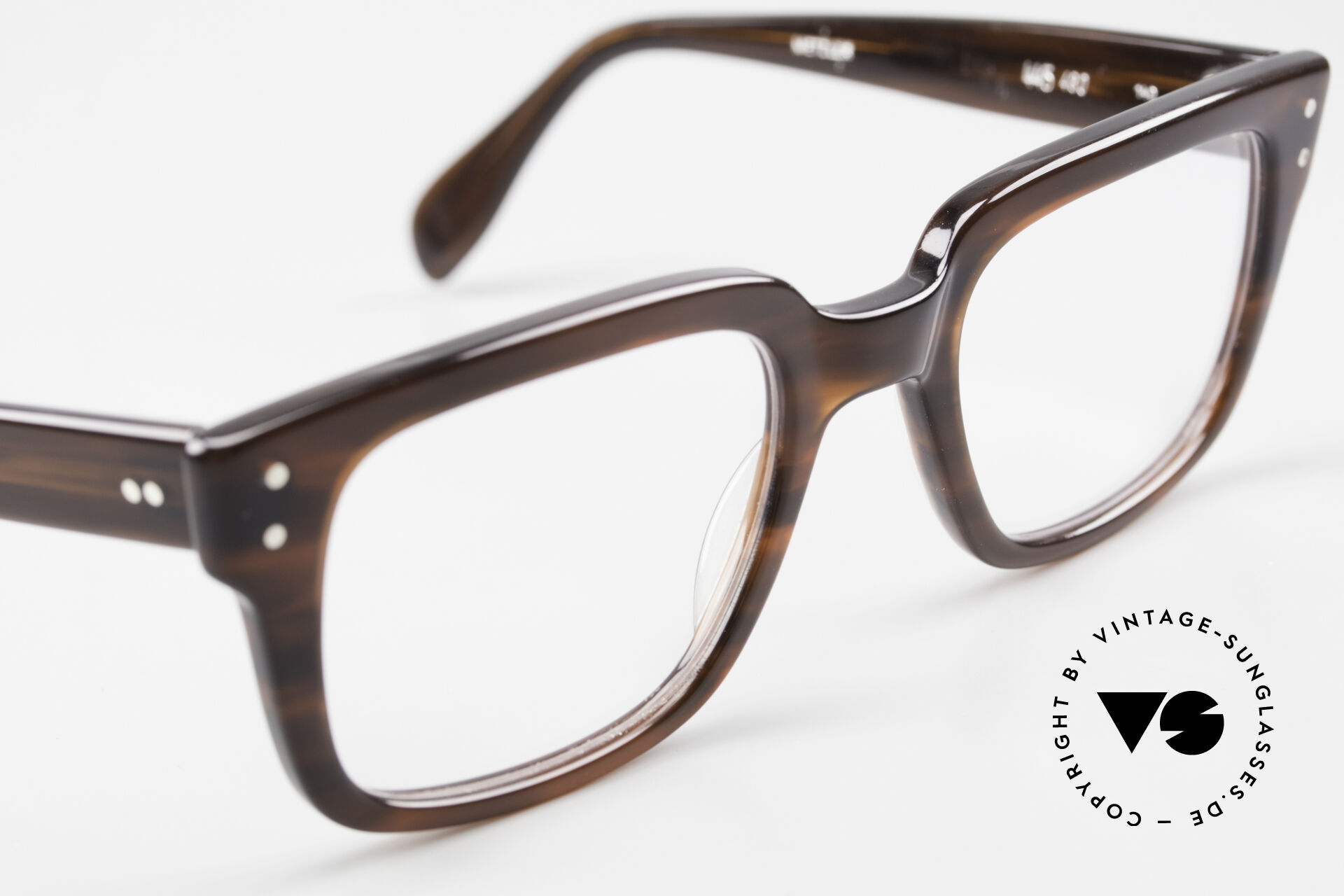 Glasses Metzler 445 80's Old School Eyeglasses