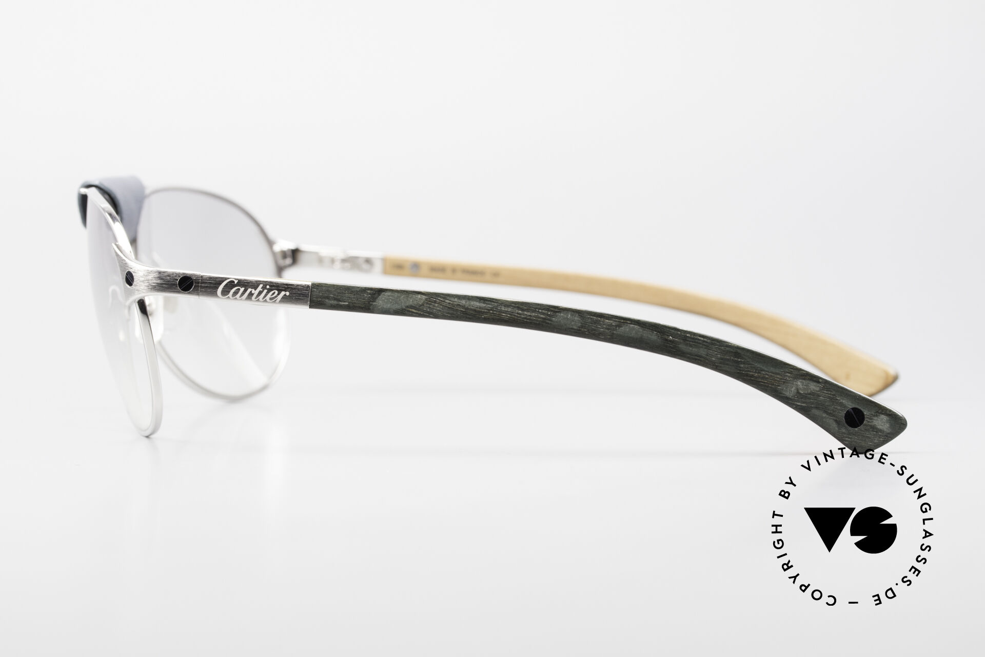 Cartier eyewear wood frame sale