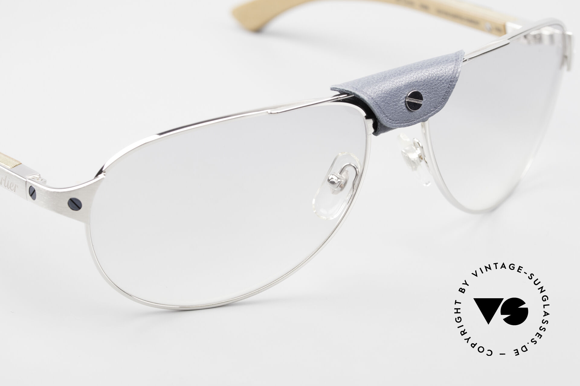 Cartier eyewear wood frame clearance
