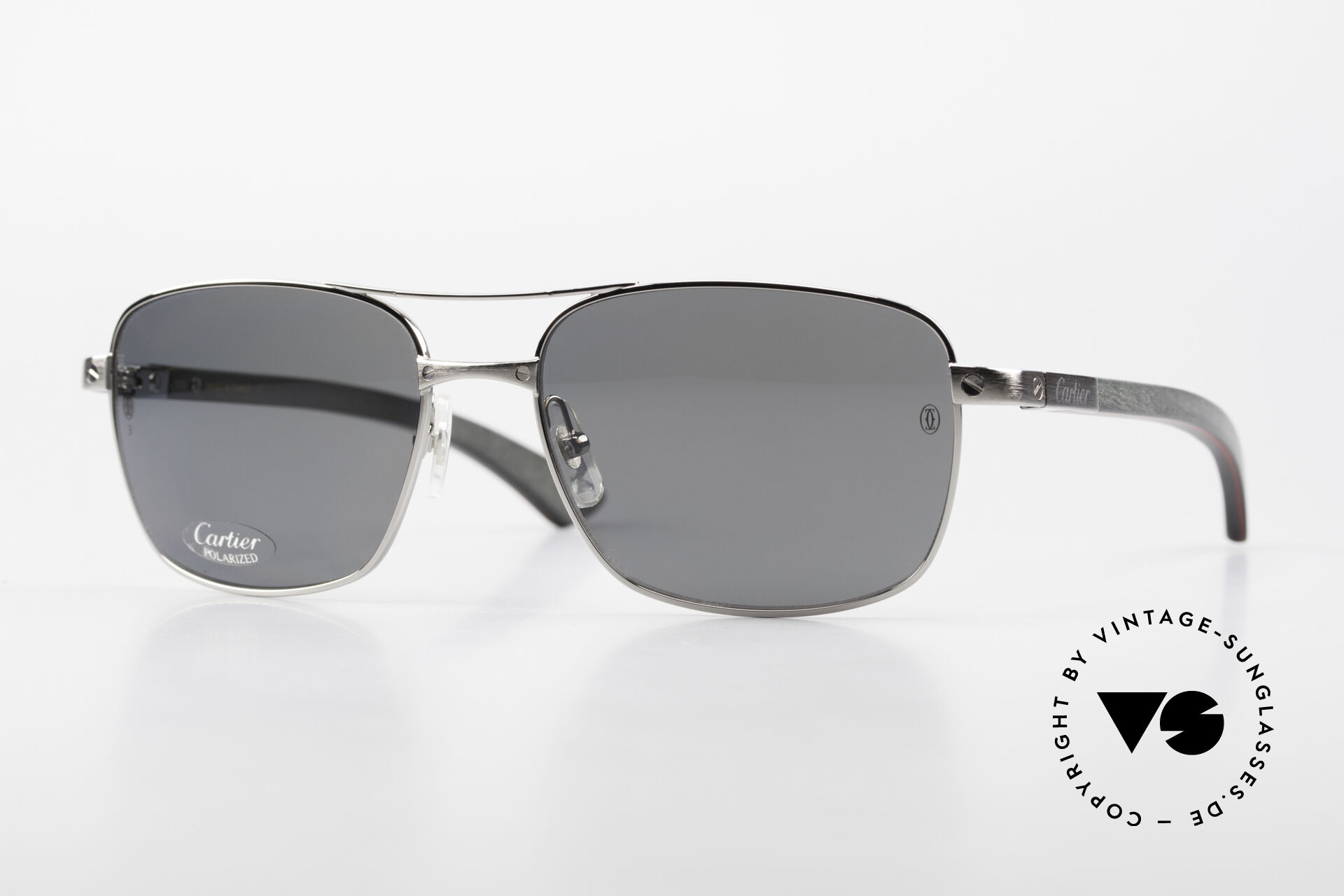Black wood cartier shop frames
