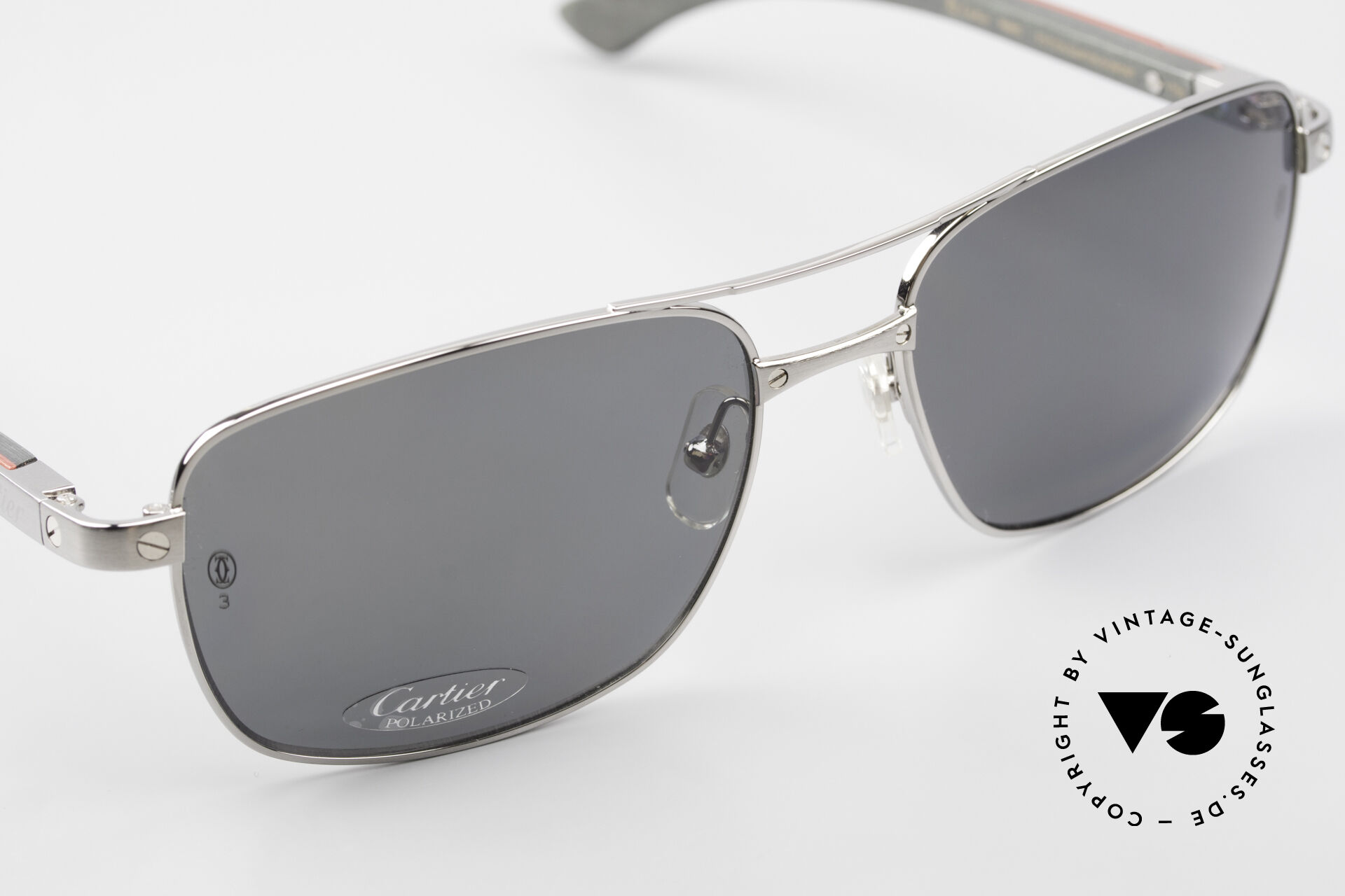 Cartier wood frame sunglasses sale