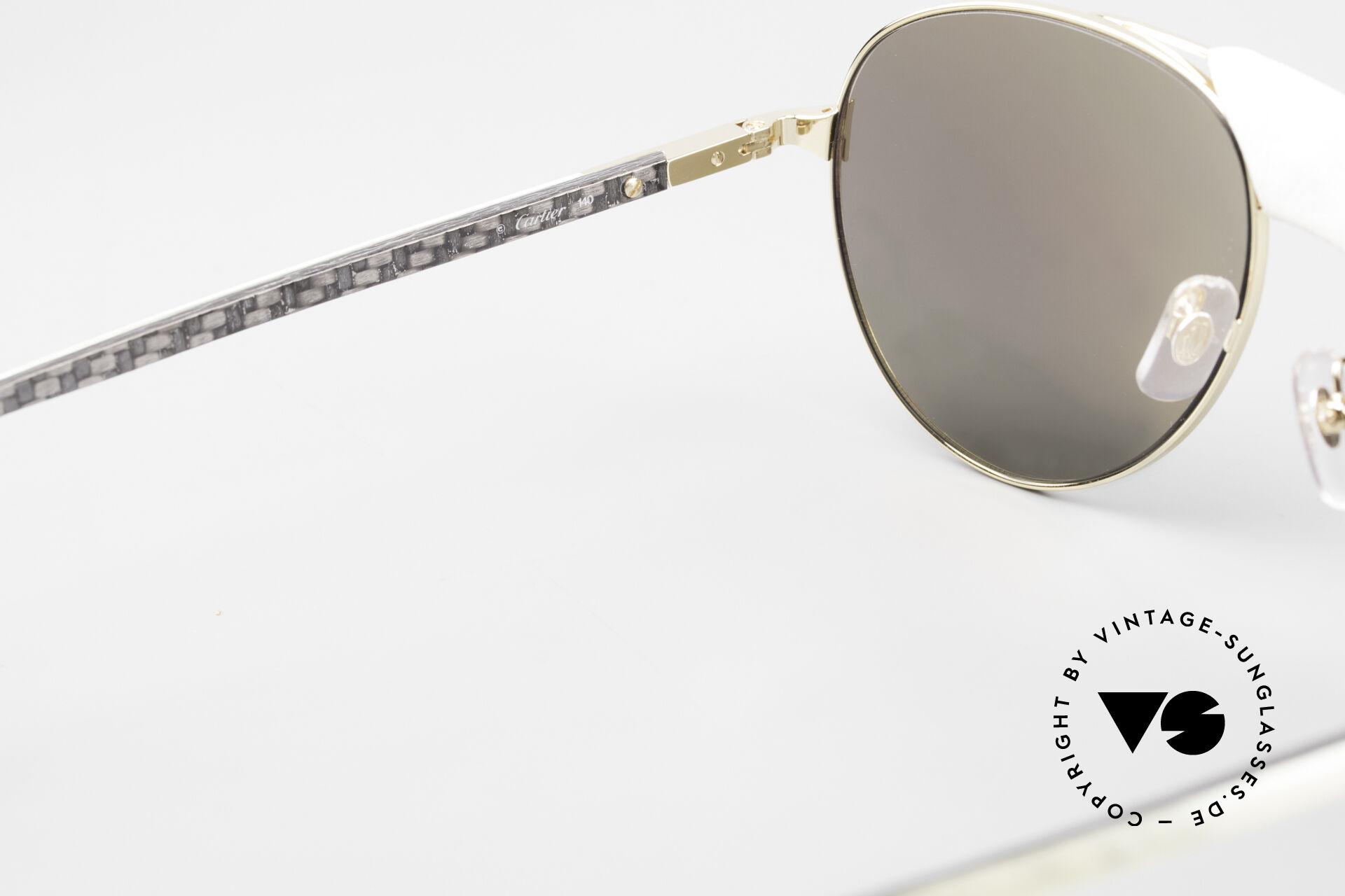 Vintage cartier new arrivals buffalo tusk sunglasses