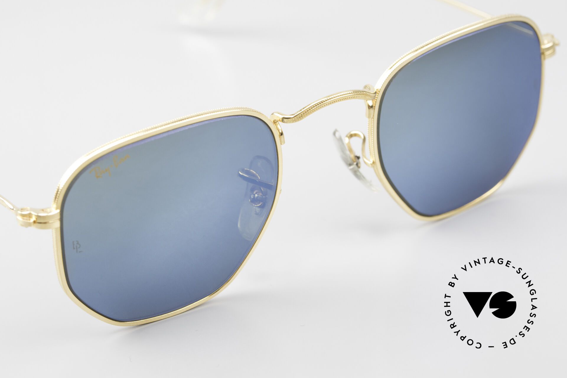 Blue lense store ray bans