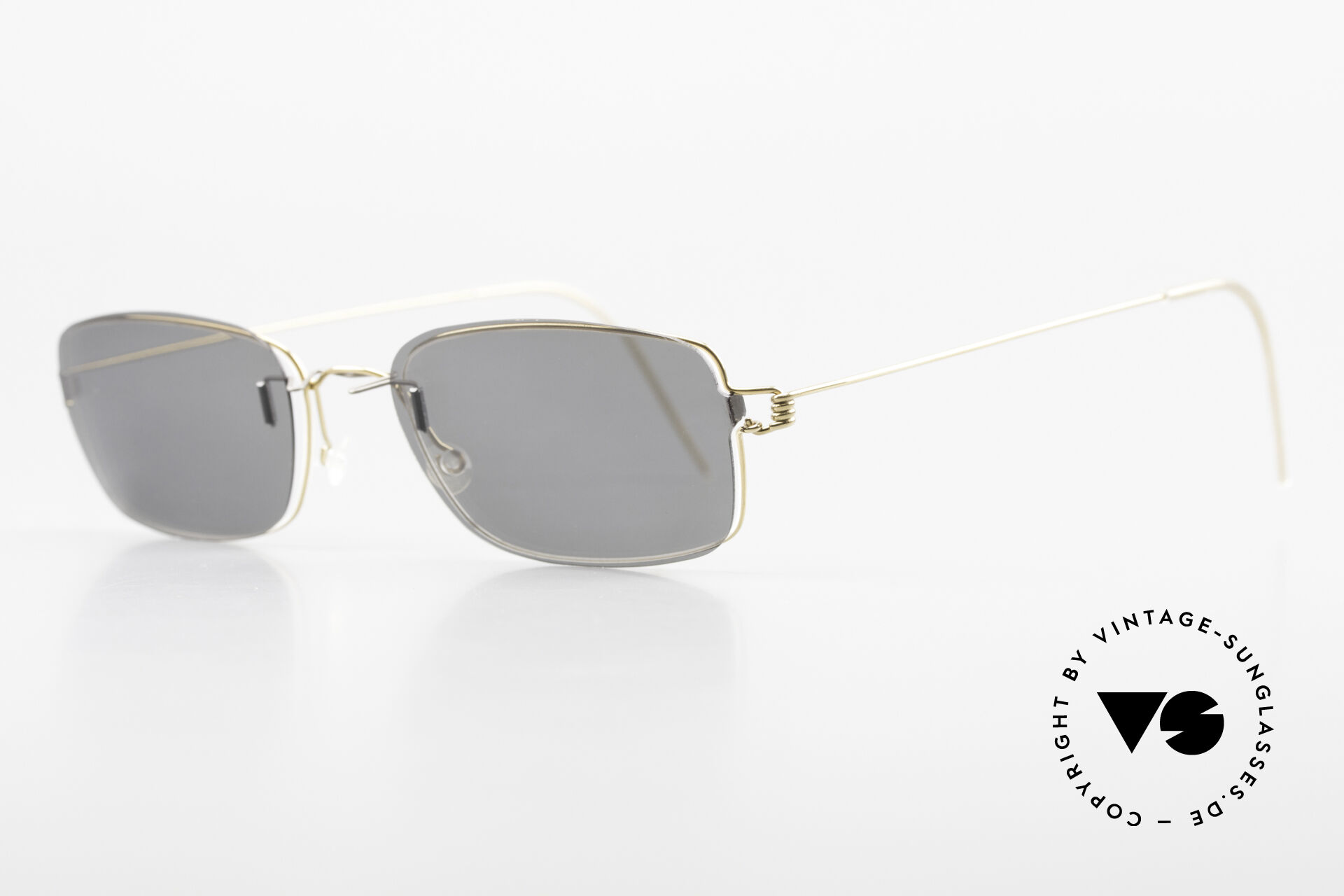 Sunglasses Lindberg Alvis Air Titan Rim With Polarized Clip-On