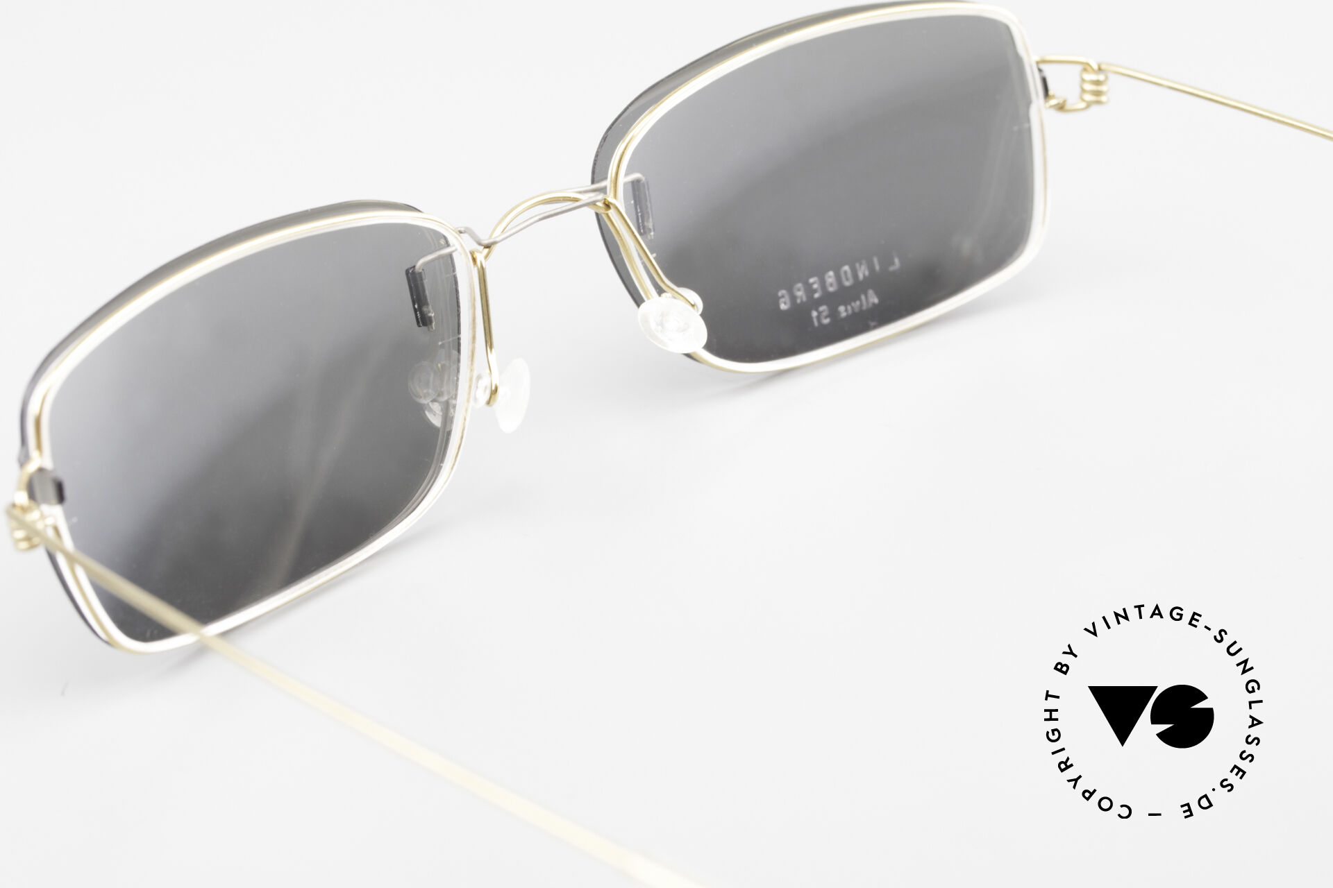 Sunglasses Lindberg Alvis Air Titan Rim With Polarized Clip-On
