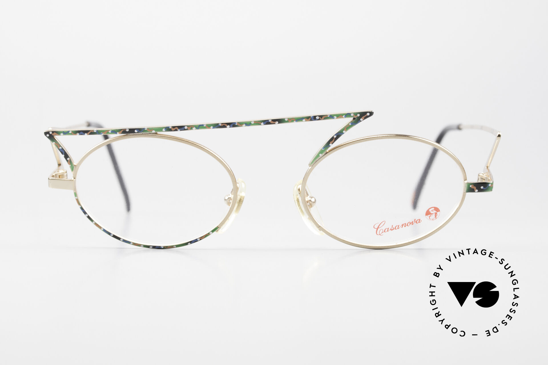Glasses Casanova LC30 ZigZag Frame Flash Design
