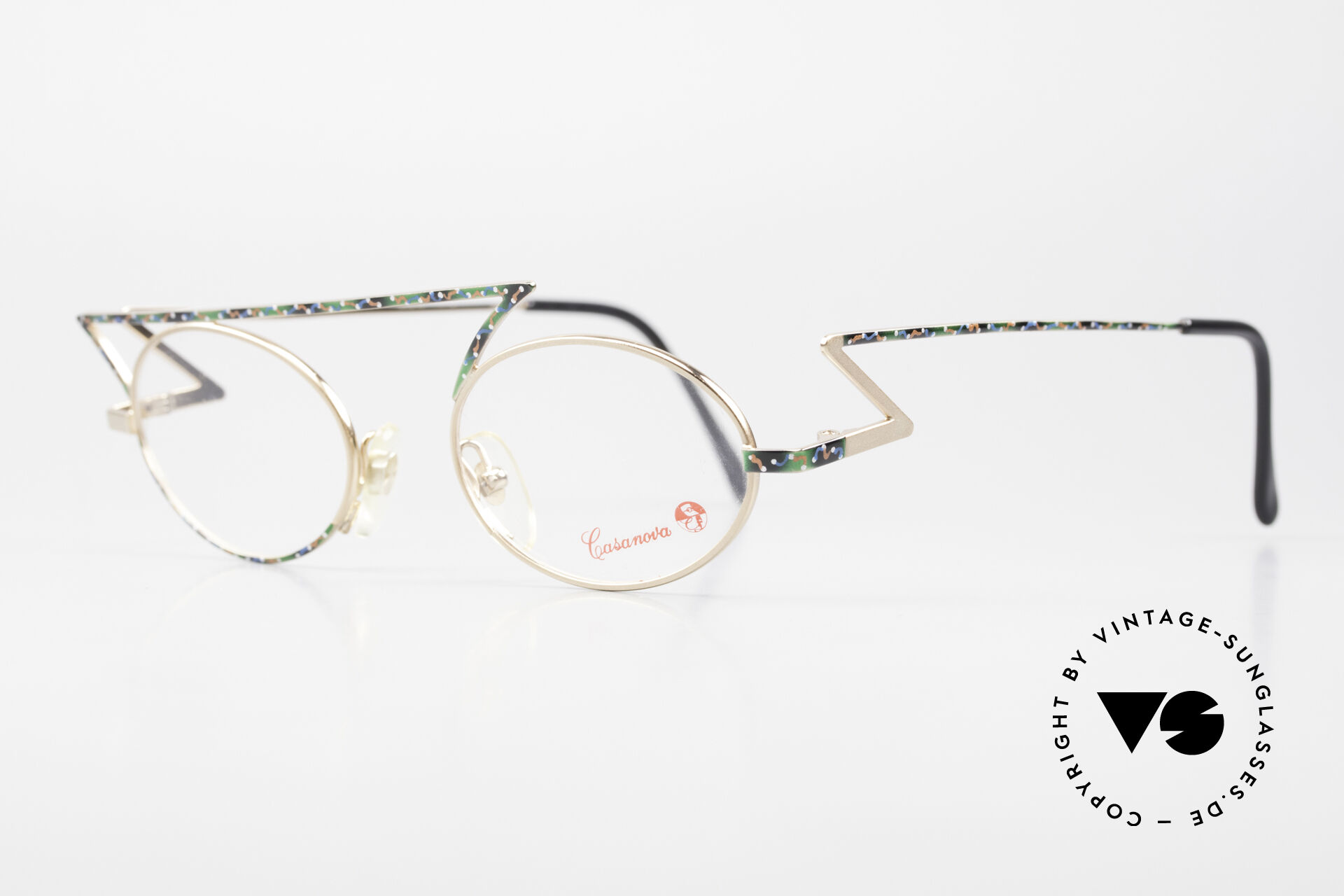 Glasses Casanova LC30 ZigZag Frame Flash Design