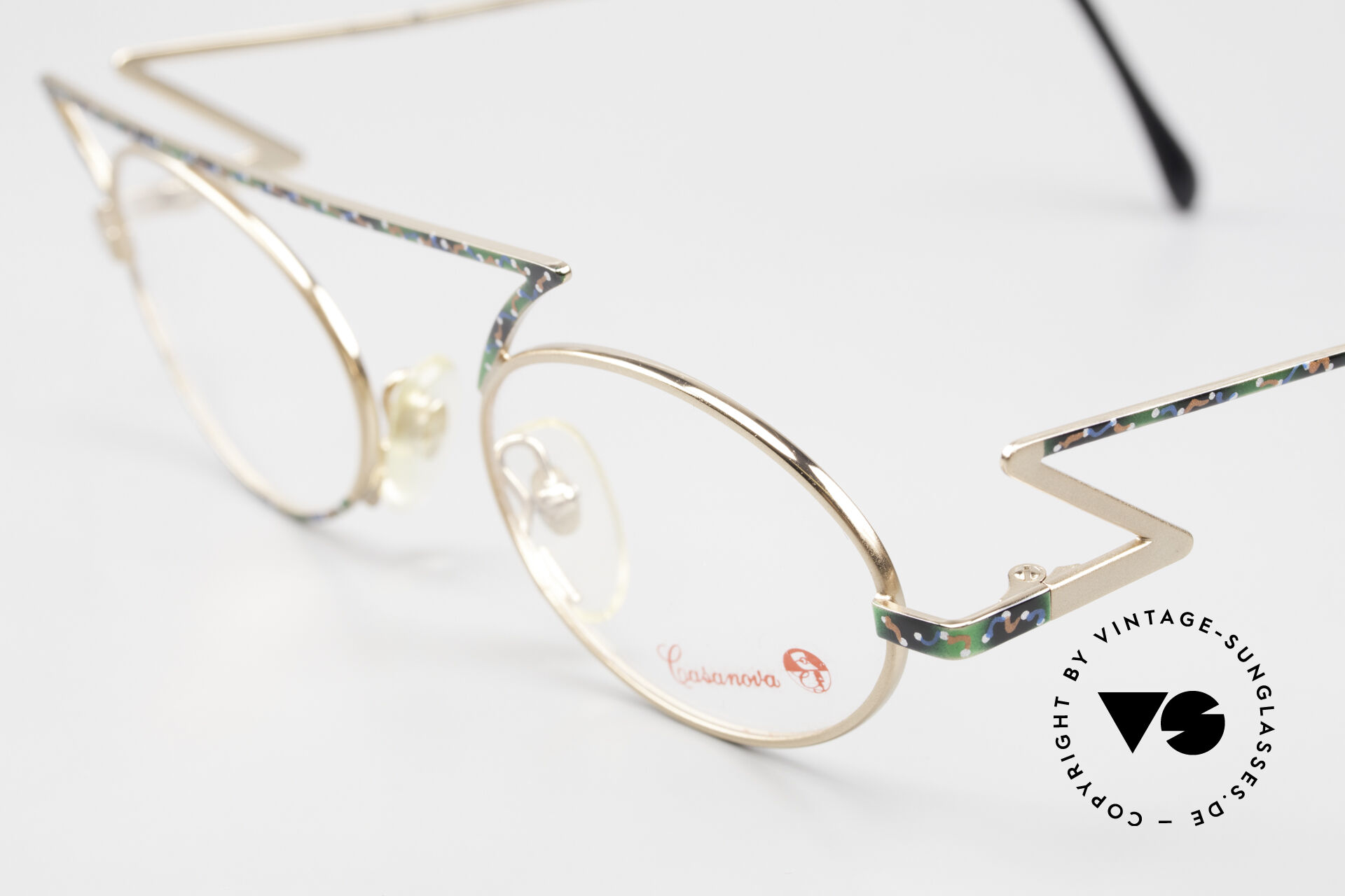 Glasses Casanova LC30 ZigZag Frame Flash Design