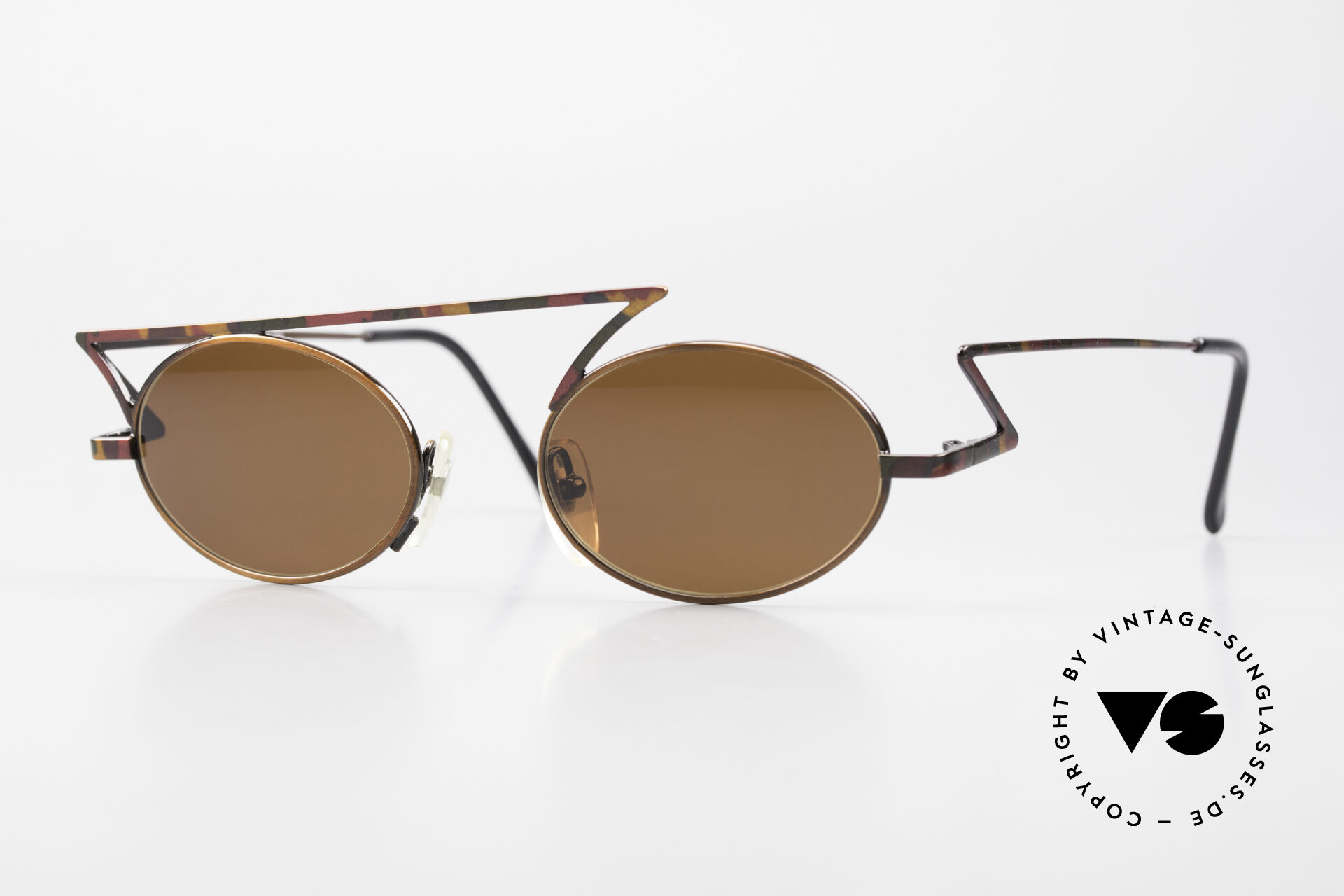 Sunglasses Casanova LC30 Zig Zag Sunglasses 1990's