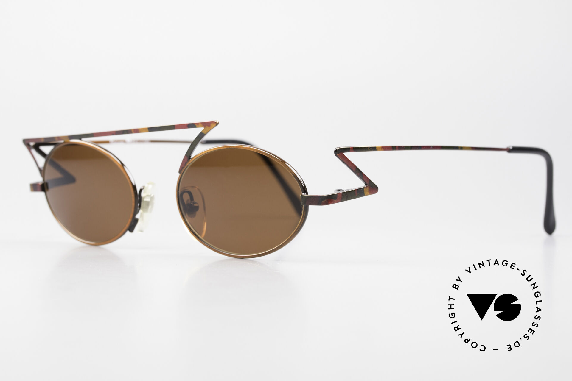 Sunglasses Casanova LC30 Zig Zag Sunglasses 1990's