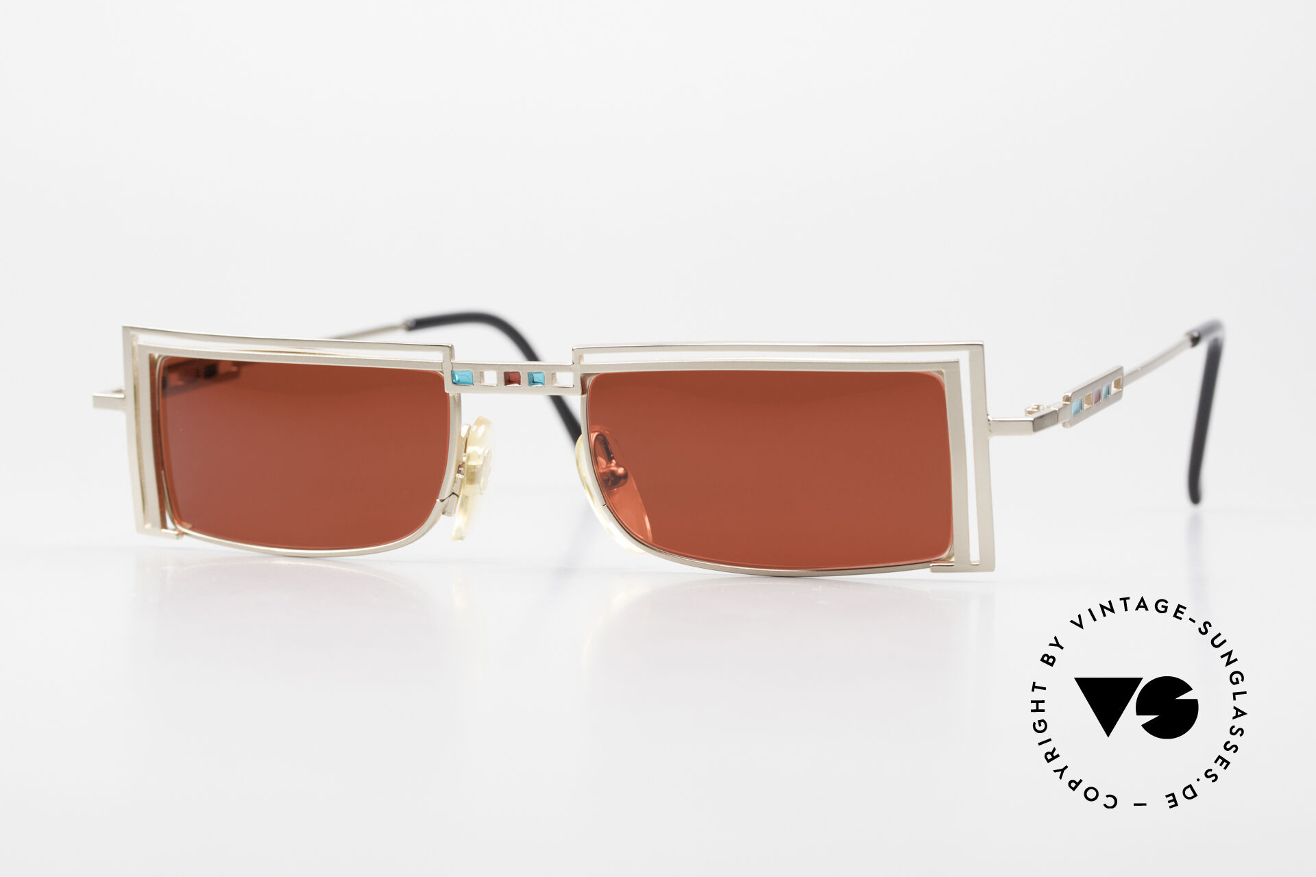 Casanova LC5 Square Frame 3D Red Lenses