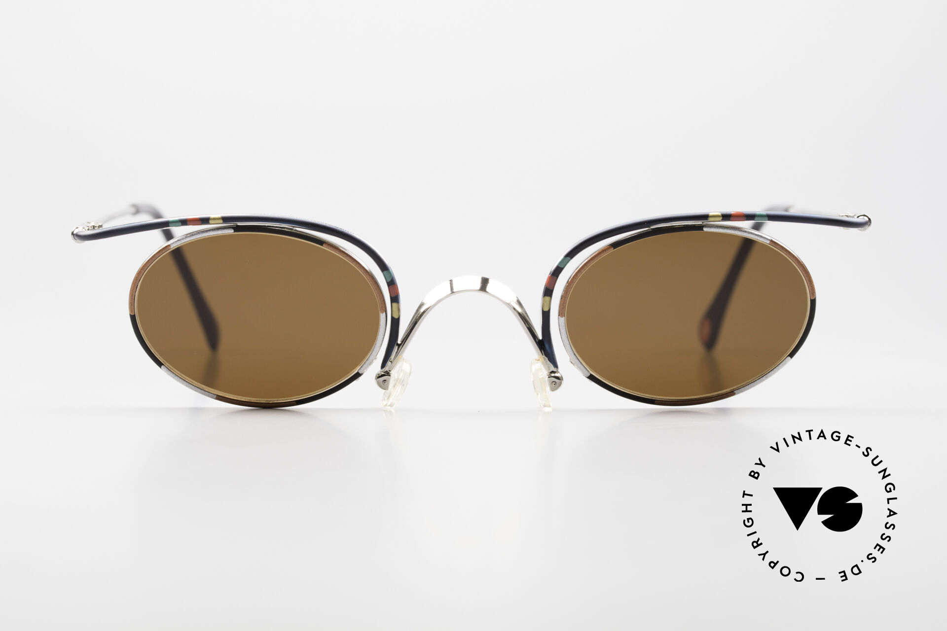 Sunglasses Casanova LC31 Crazy Oval 90's Sunglasses