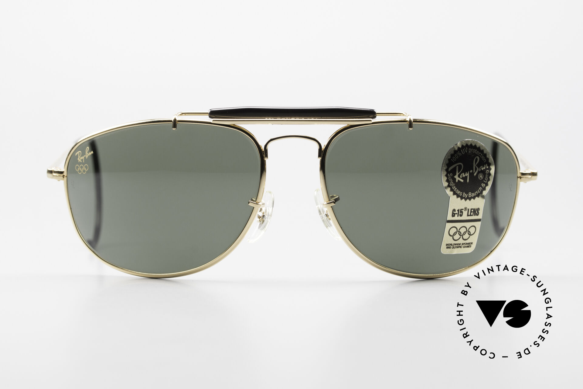 Sunglasses Ray Ban Sport Metal 1992 Rare Olympic Series B&L USA