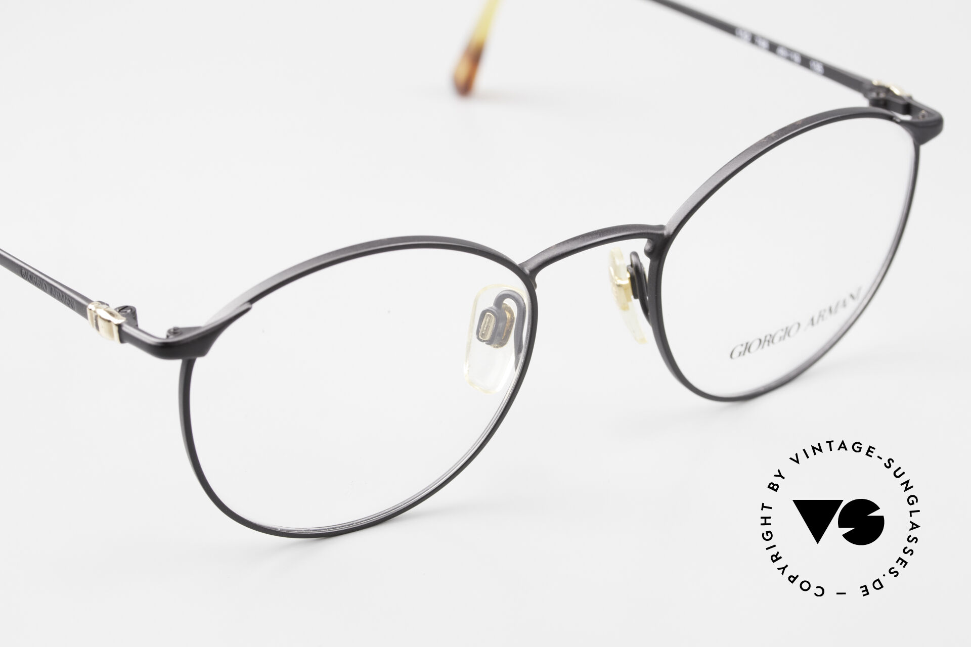 GIORGIO ARMANI ビンテージサングラス Sunglasses Giorgio Armani 132 80's Frame With Sun Clip