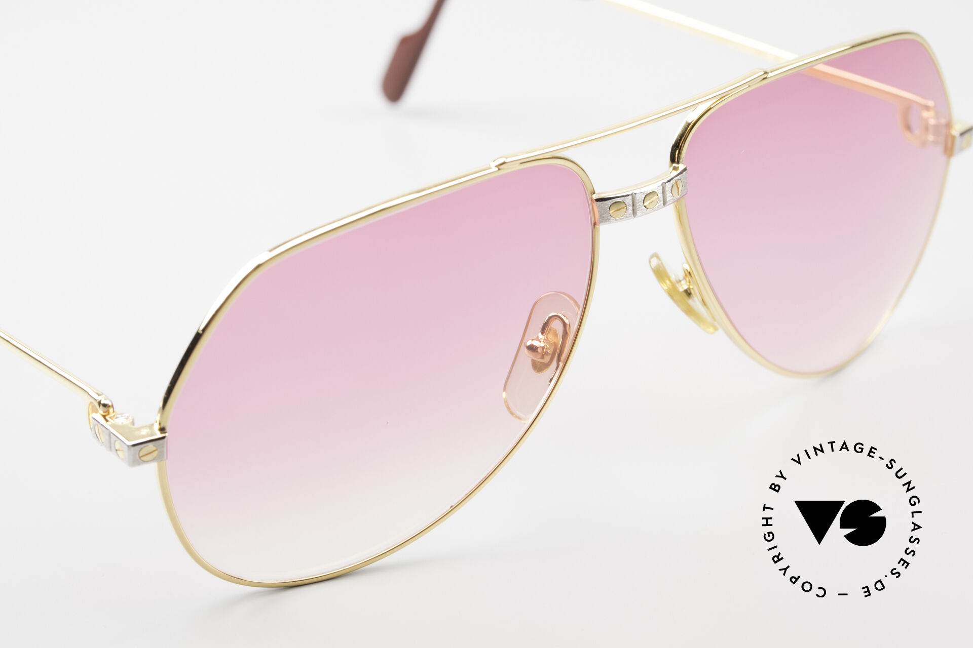 Cartier deals pink sunglasses