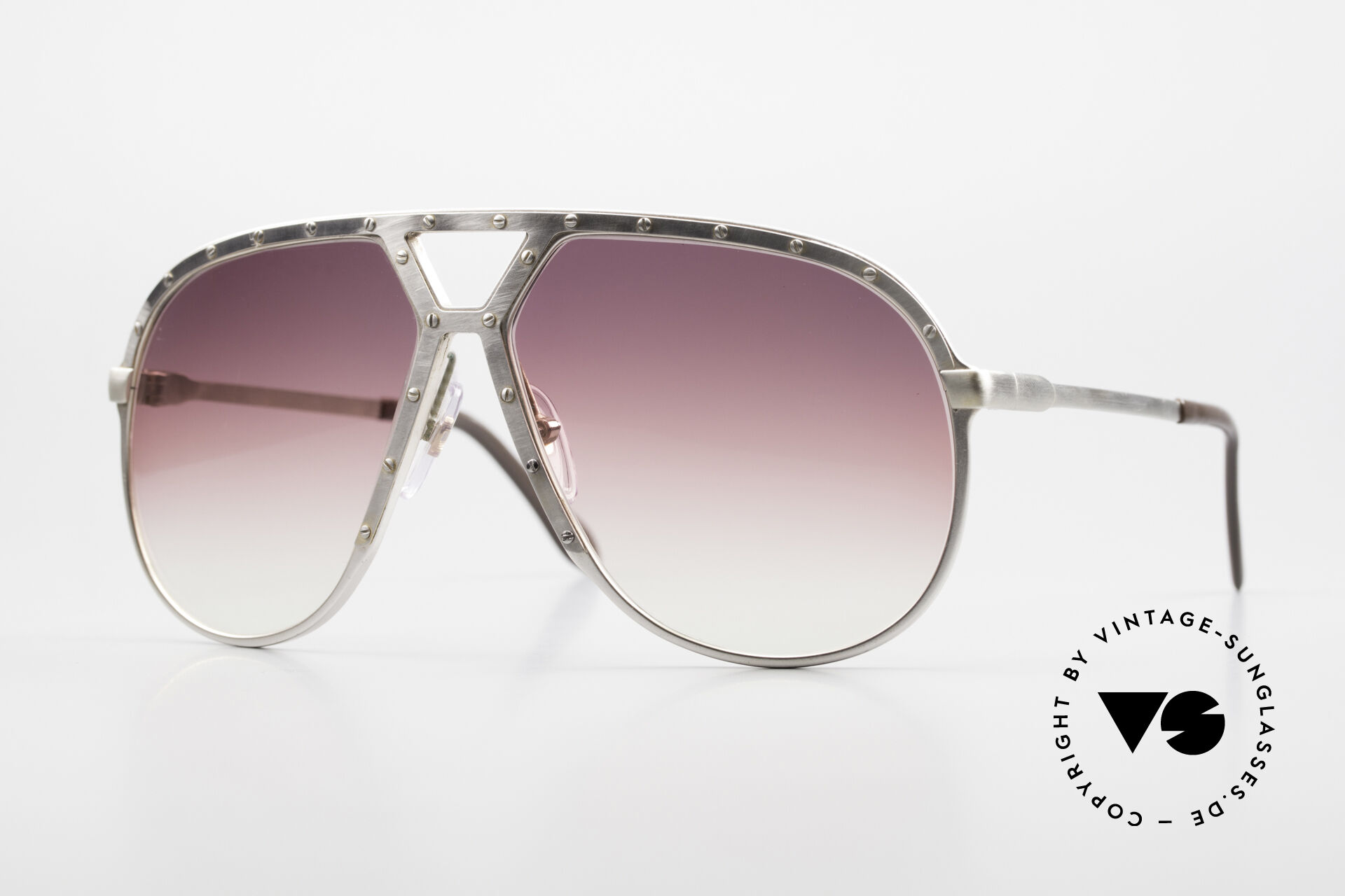 Sunglasses Alpina M1 Rare Antique Silver Frame display picture 2