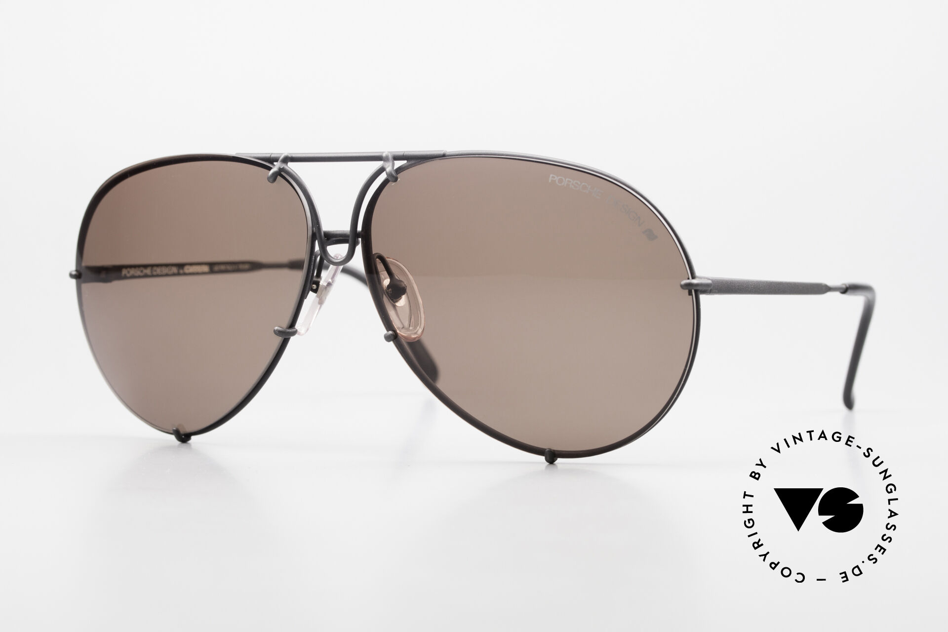 Porsche oversized shop aviator sunglasses
