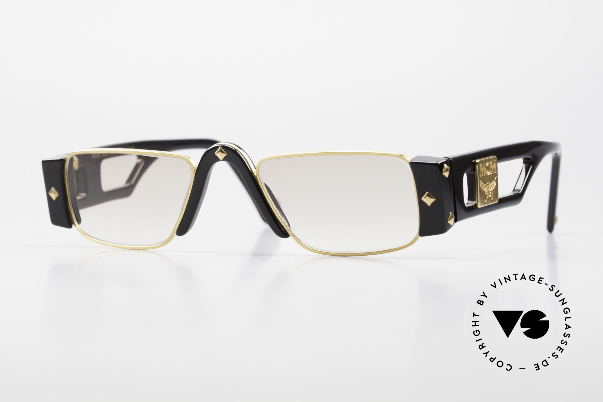 Black and gold designer sunglasses discount
