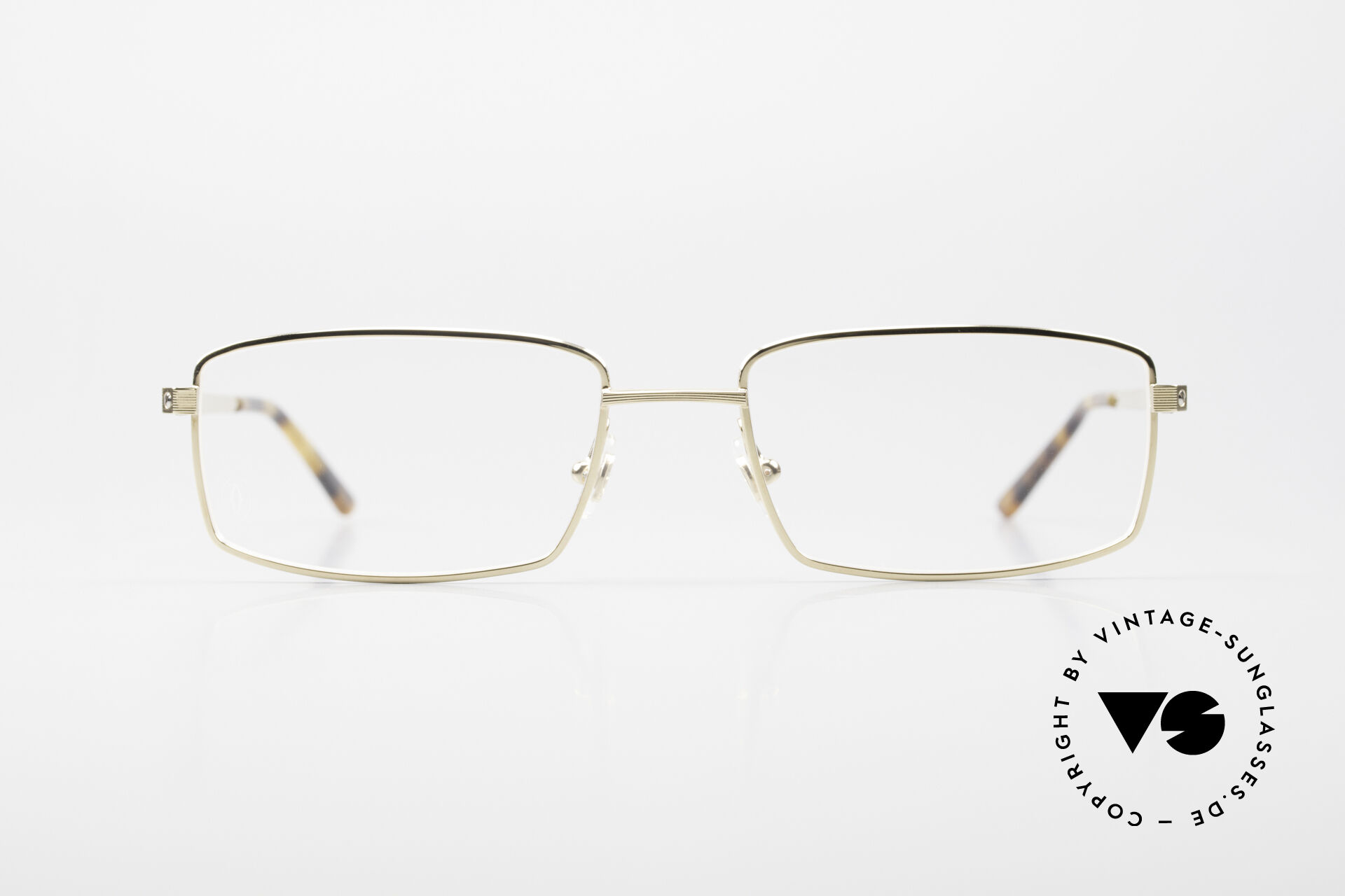 Glasses Cartier Santos De Eye00122 Luxury Metal Frame For Men