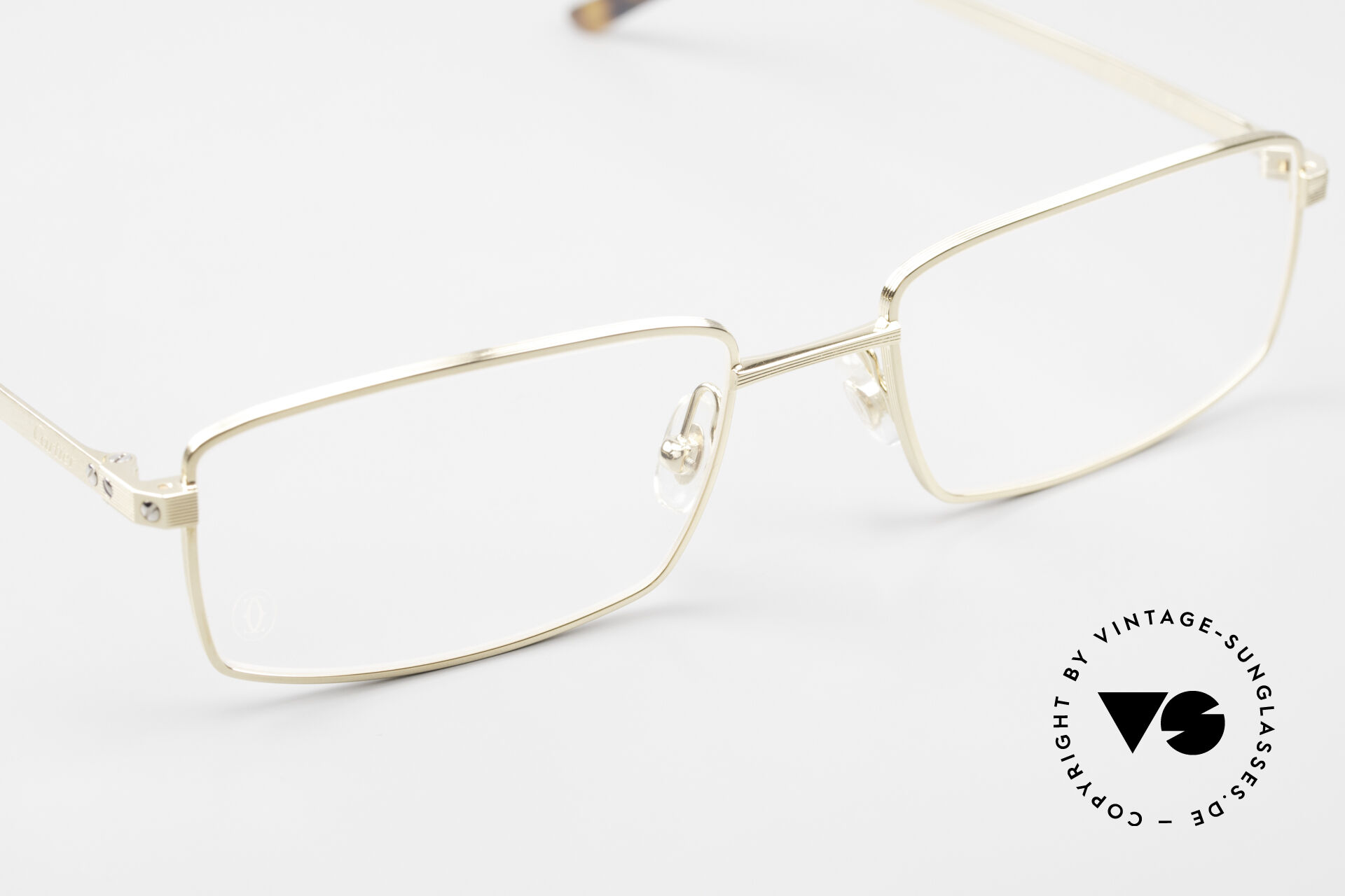 Glasses Cartier Santos De Eye00122 Luxury Metal Frame For Men