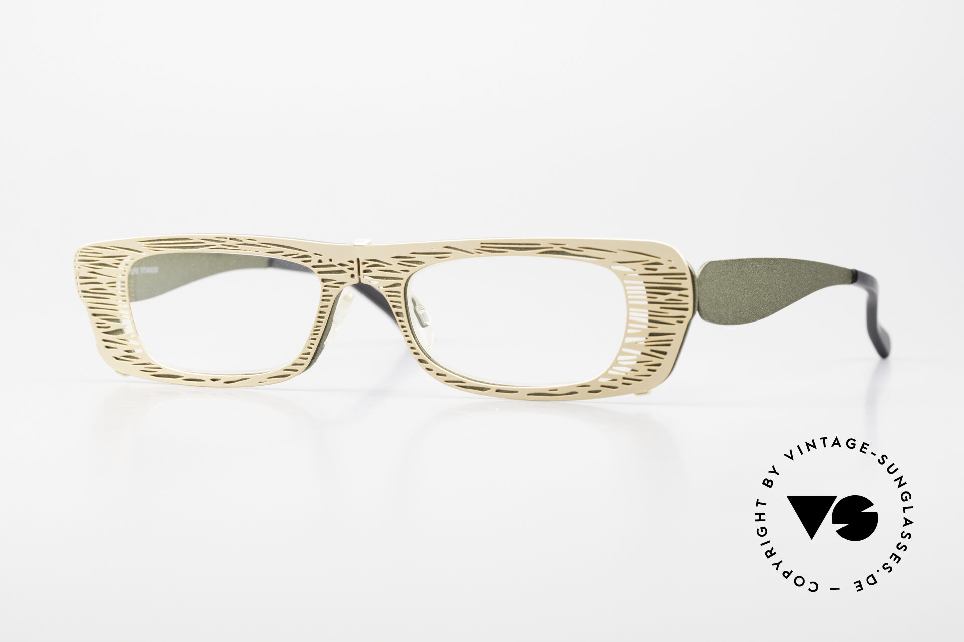 Glasses Theo Belgium Eye-Witness PJ Titan Frame Clip-On Front