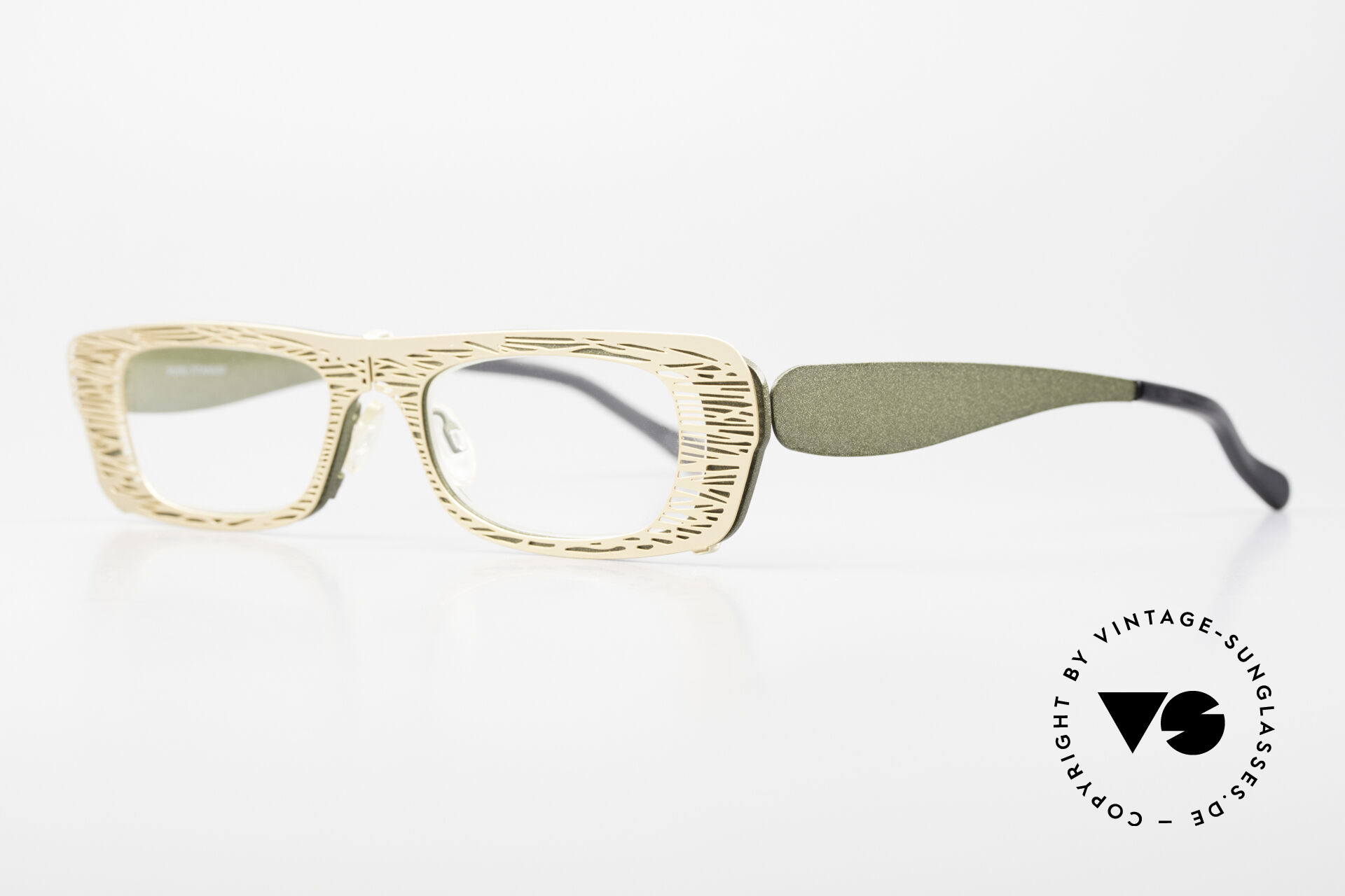 Glasses Theo Belgium Eye-Witness PJ Titan Frame Clip-On Front