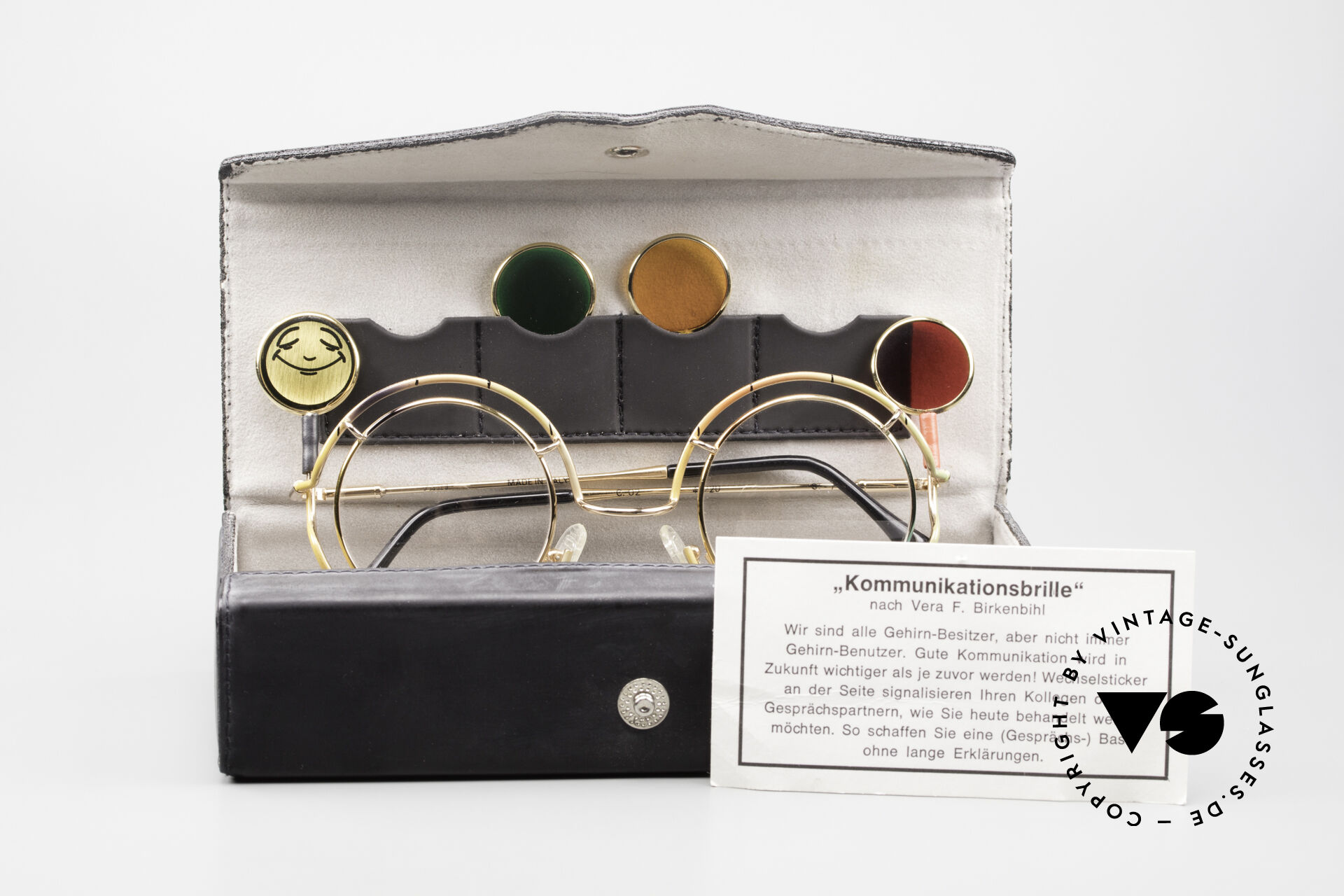 Lunettes Vintage TAXI M-9 By CASANOVA - Italie Années 90 - Large - Couleur Platine