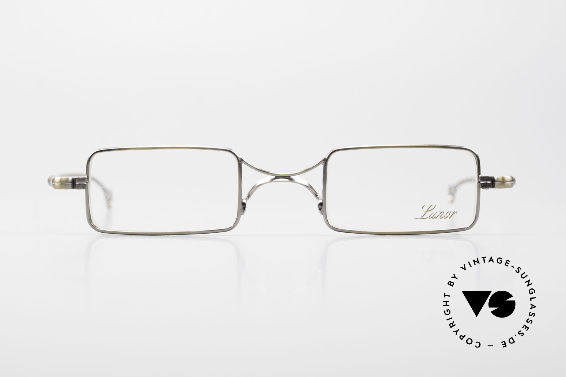 Glasses Lunor X Bridge Square A Classic In Antique Gold