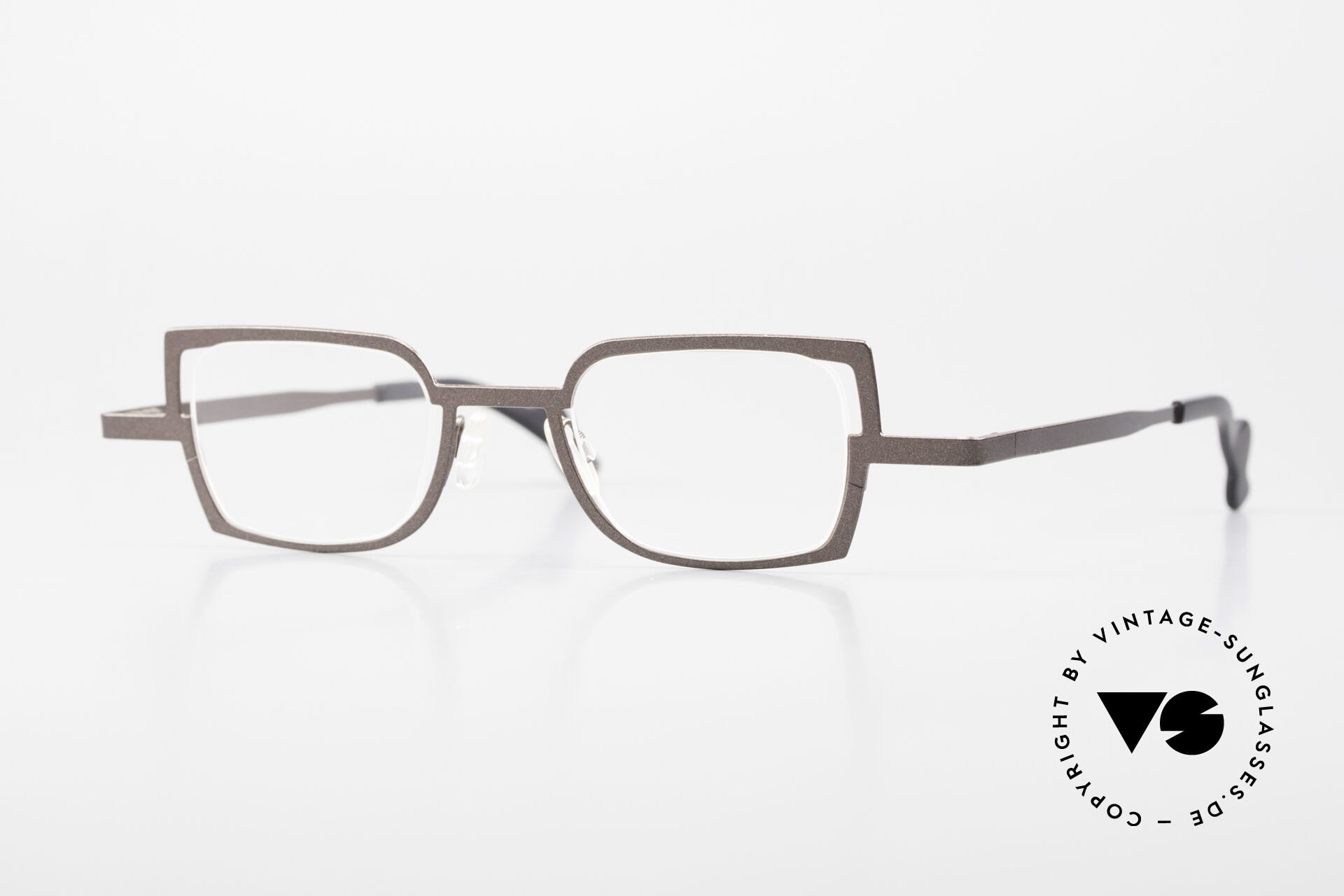 Monture De Lunettes THEO Mameluke - Neuf Avec étiquettes - Fabriqué En Belgique - Couleur Noir Unisexe Adulte