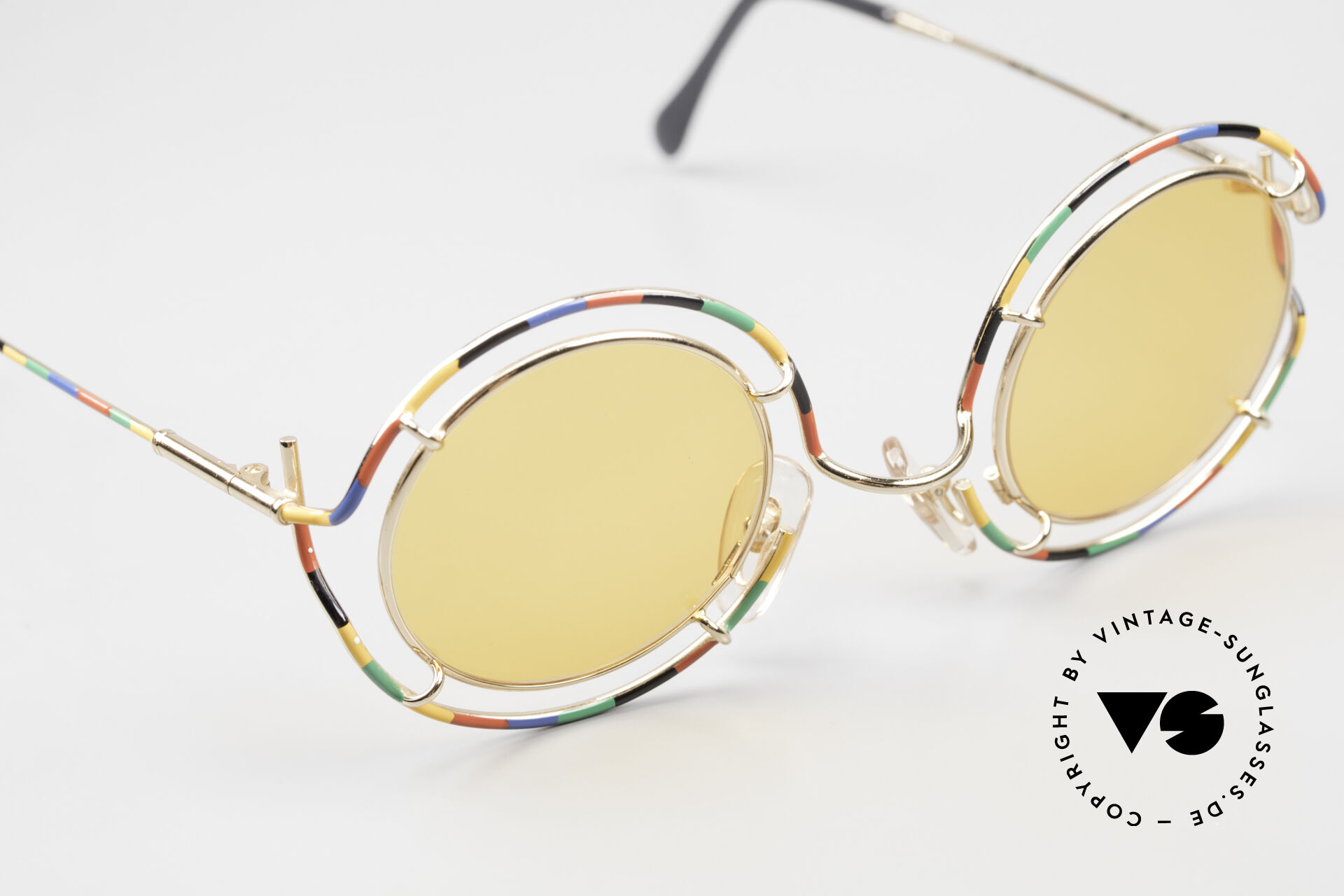 小物 NEIGHBORHOOD Color Frame Sunglasses Neighborhood Sunglasses / Biker Shade Black Frame Blue Lens