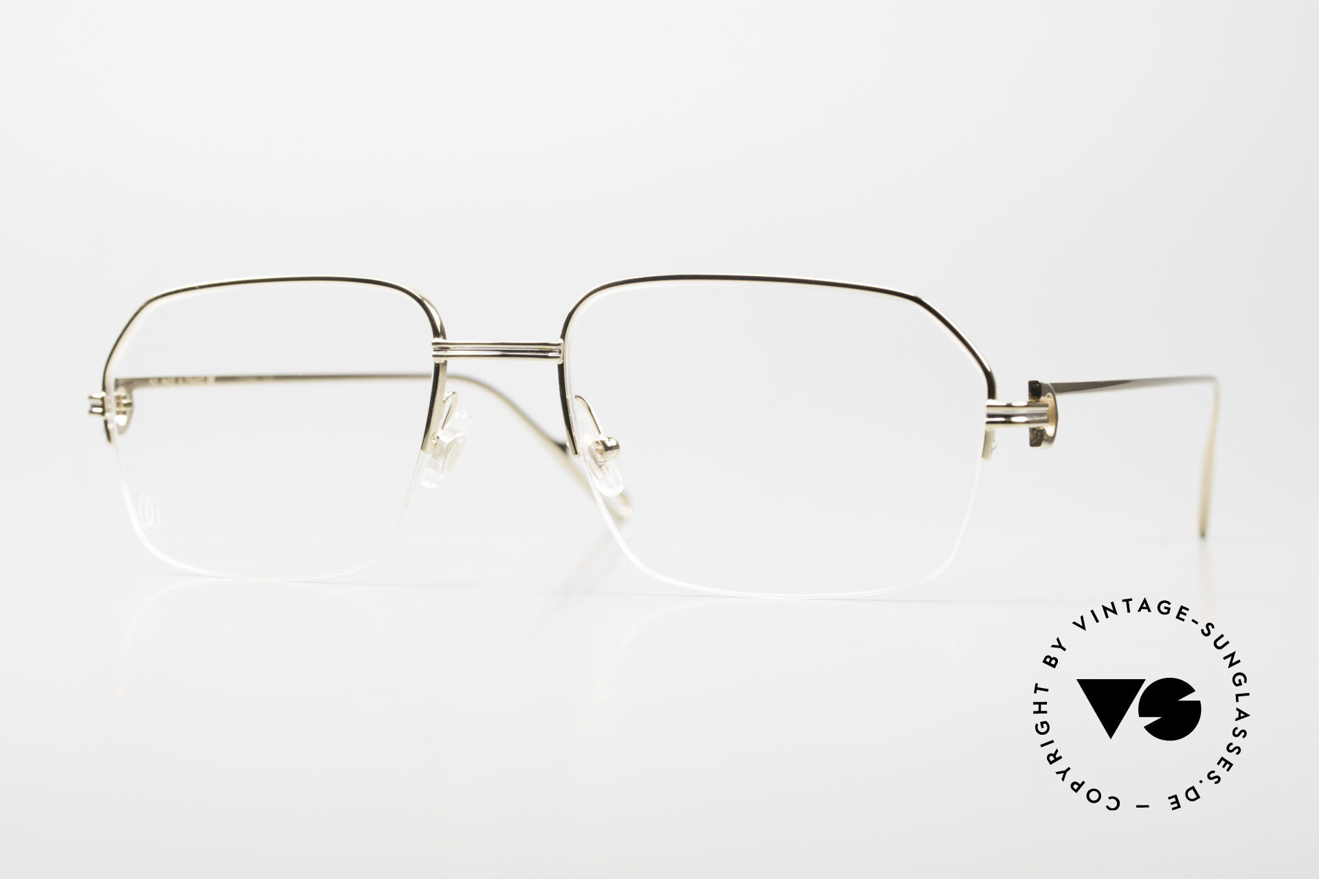 Glasses Cartier Premi re De Cartier Men s Frame Half Rim
