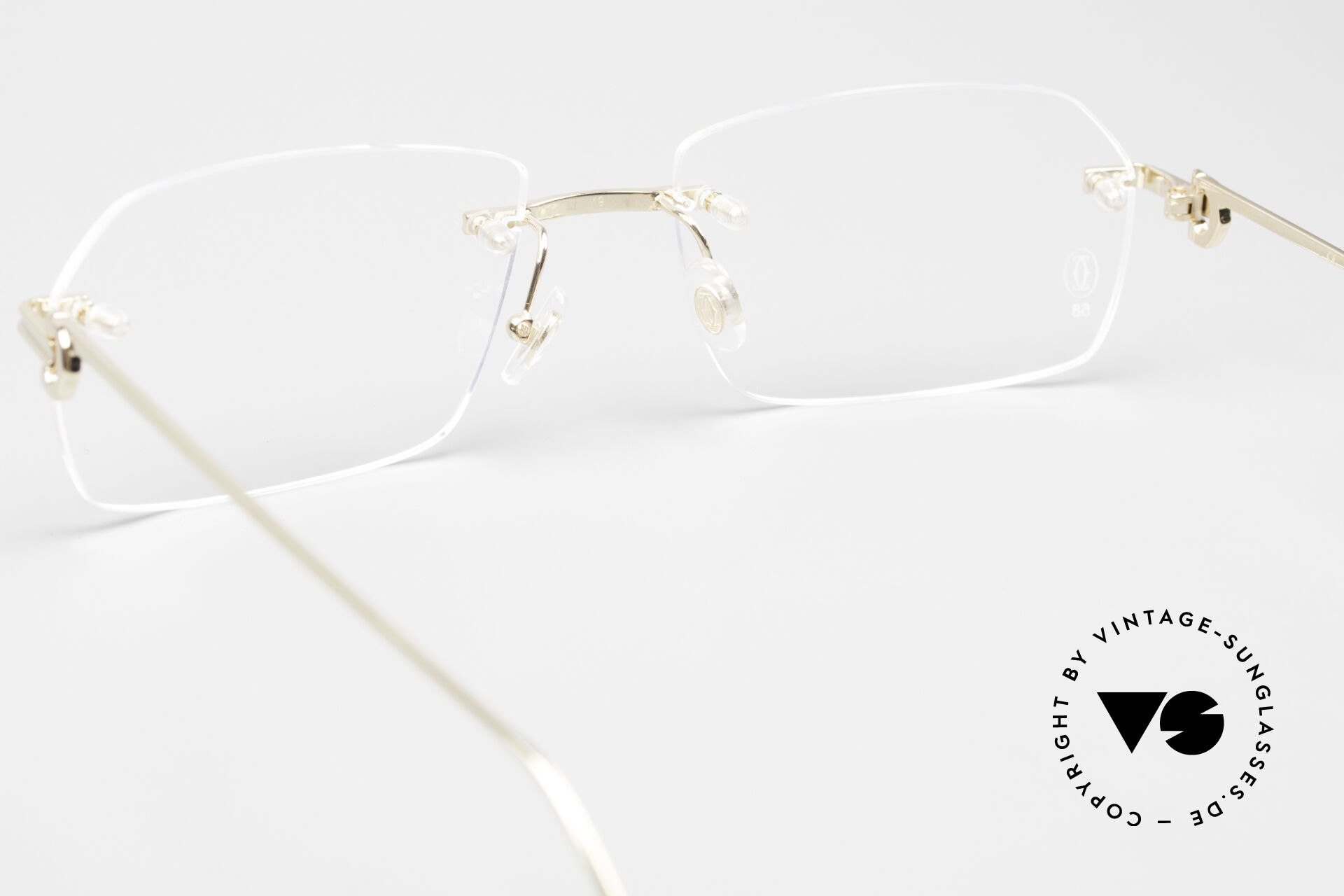 Glasses Cartier Premiere De Cartier Rimless Luxury Specs