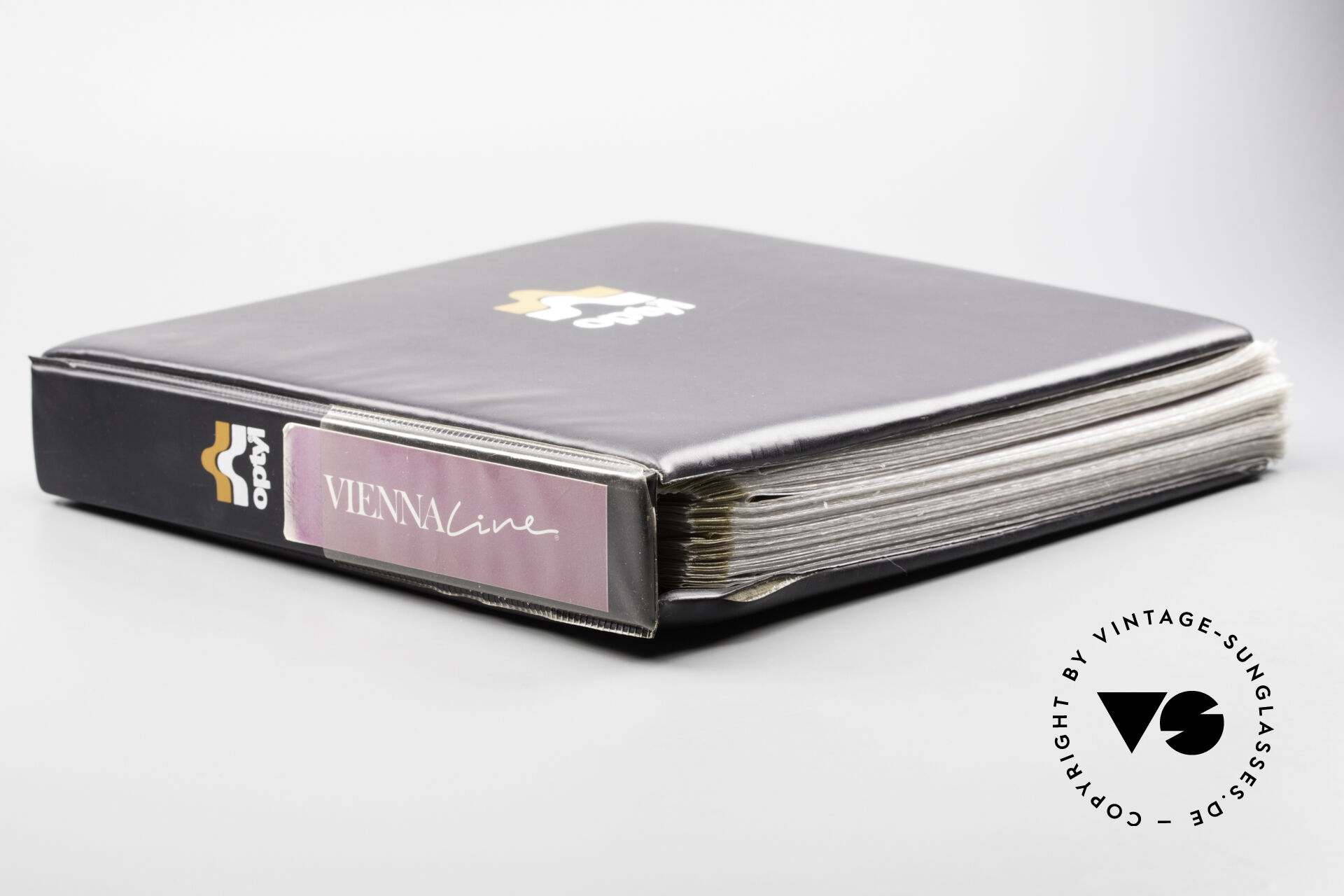 Sunglasses Optyl Catalog Viennaline Old 80's Original Catalogue