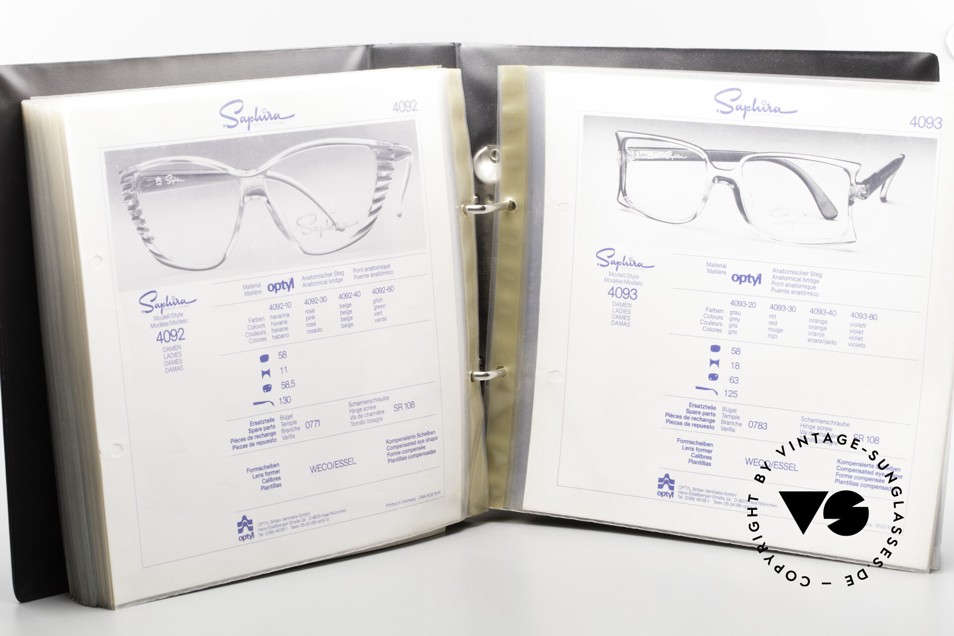 Sunglasses Optyl Catalog Saphira Eyewear Info For Professionals