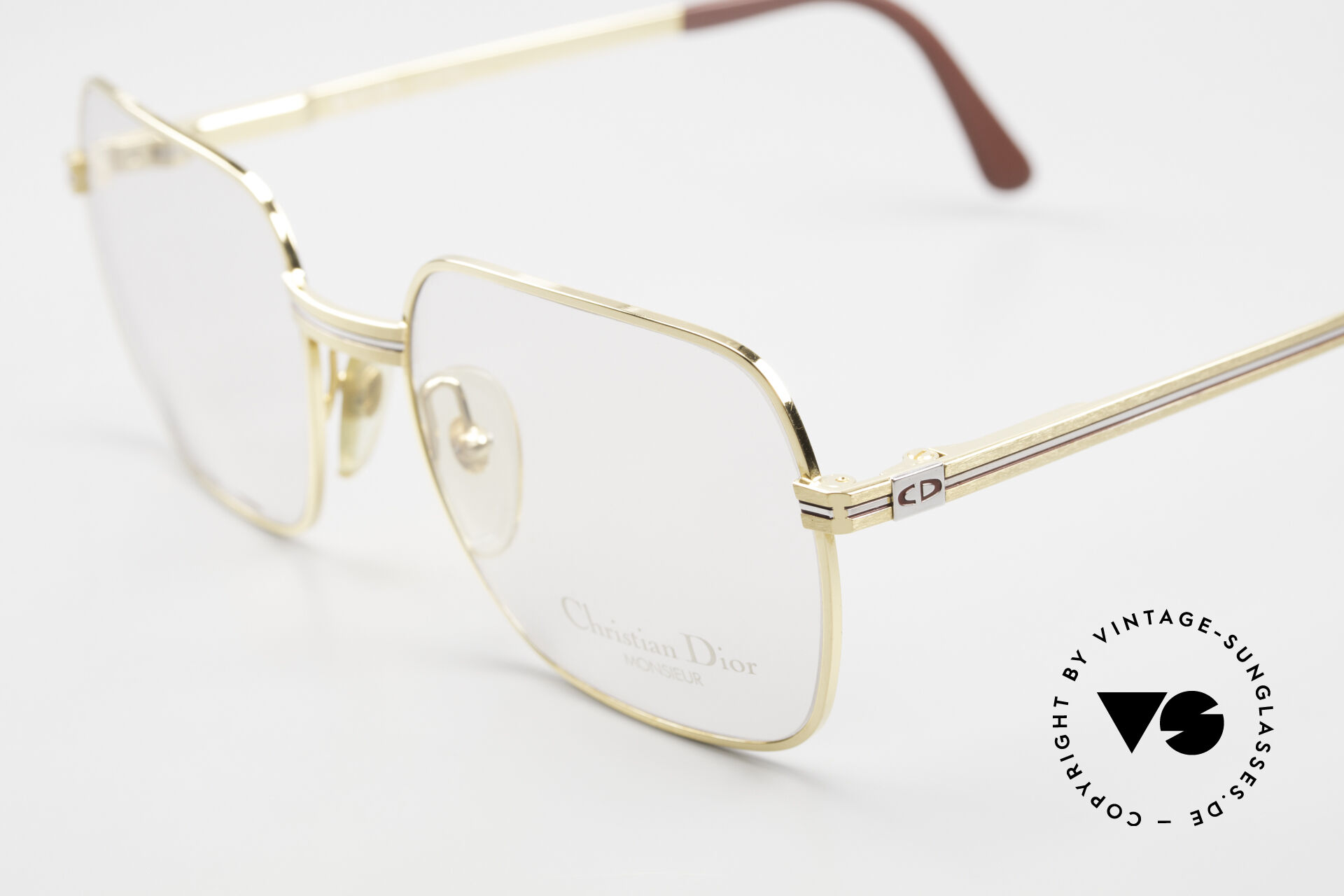 Glasses Christian Dior 2389 Gold Plated Monsieur Frame